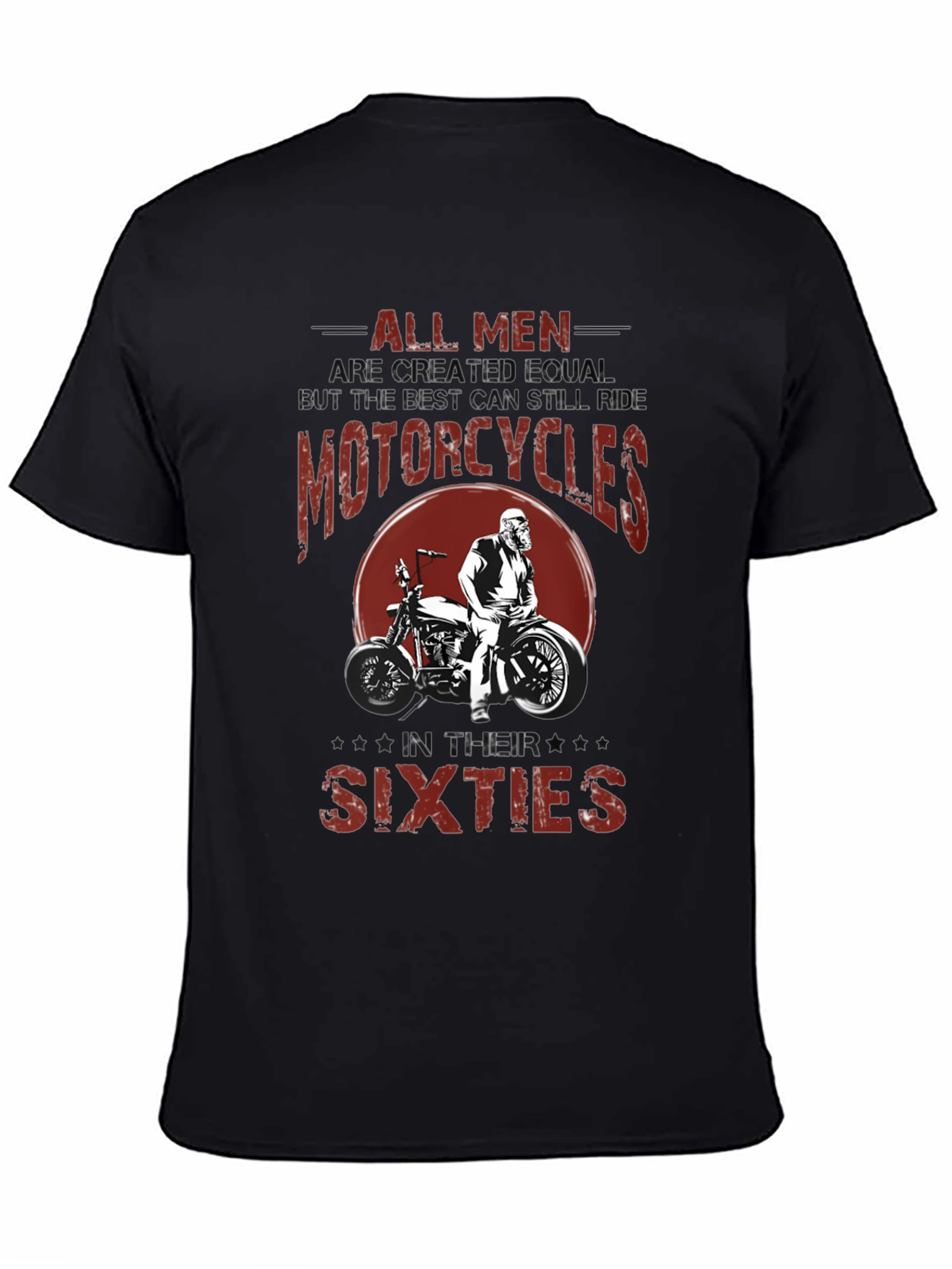 All Men Motorcycle Graphic T-Shirt