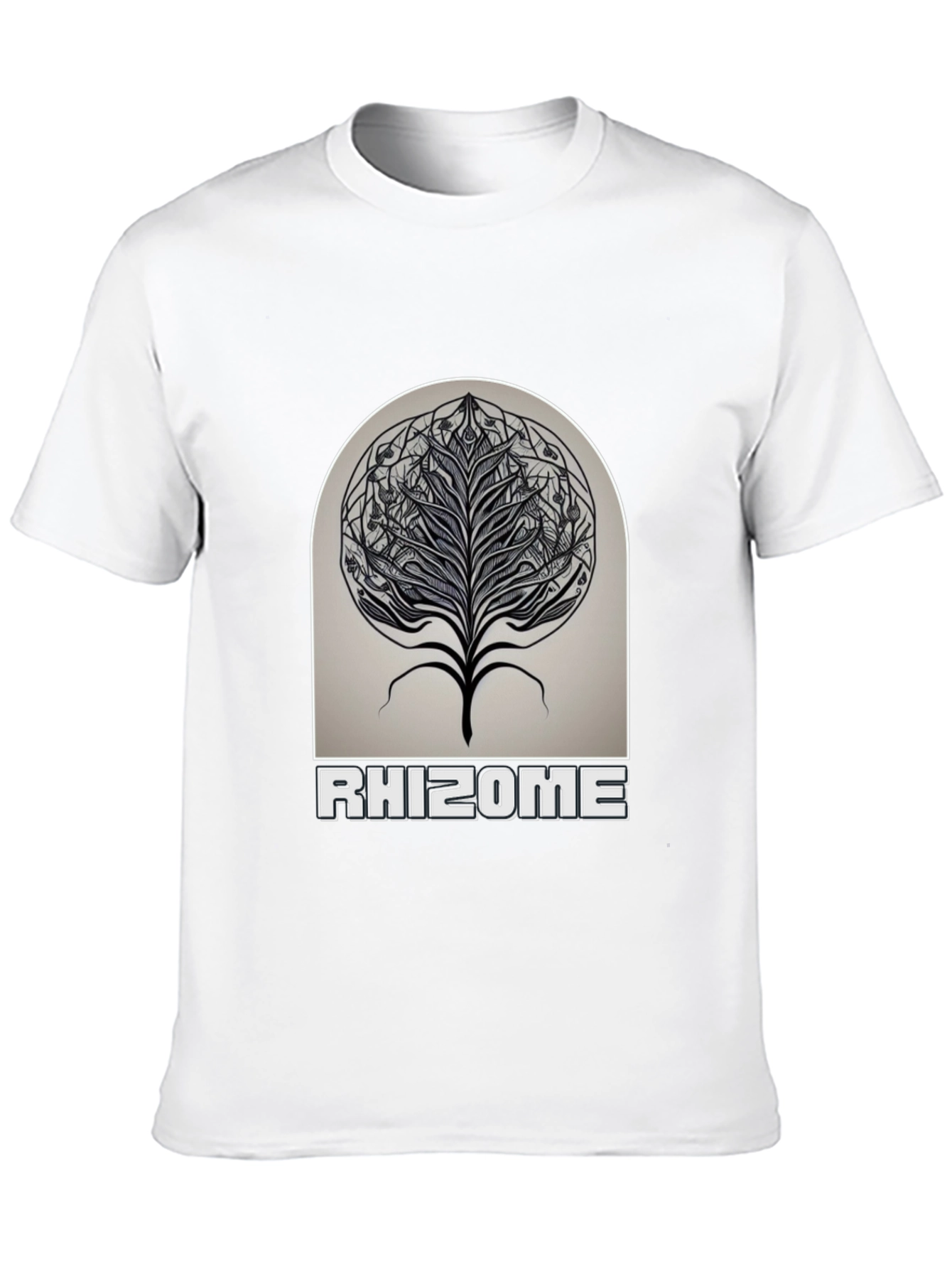 Rhizome Graphic Tee - Black