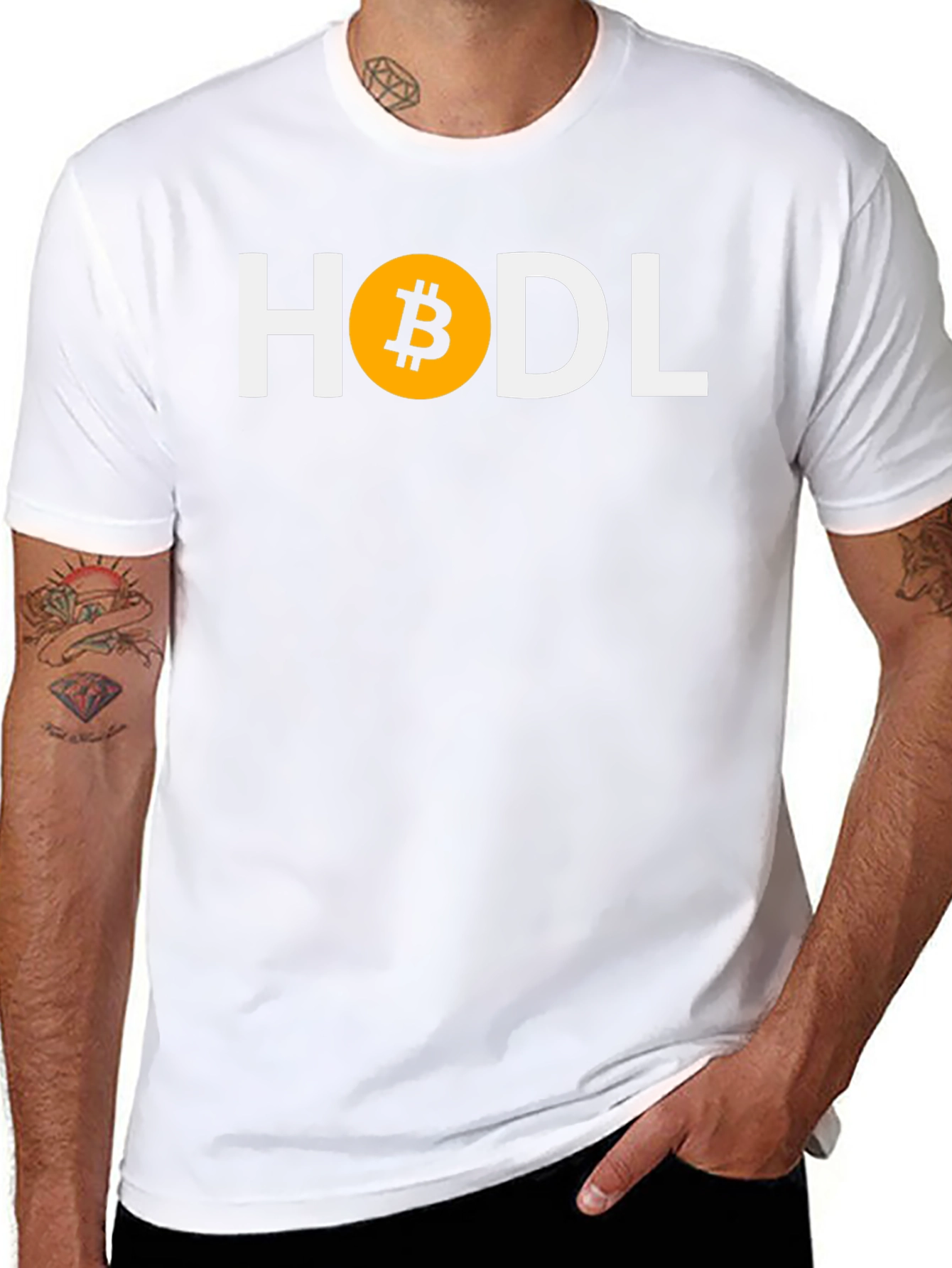 HODL Bitcoin T-Shirt - Crypto Investor Tee