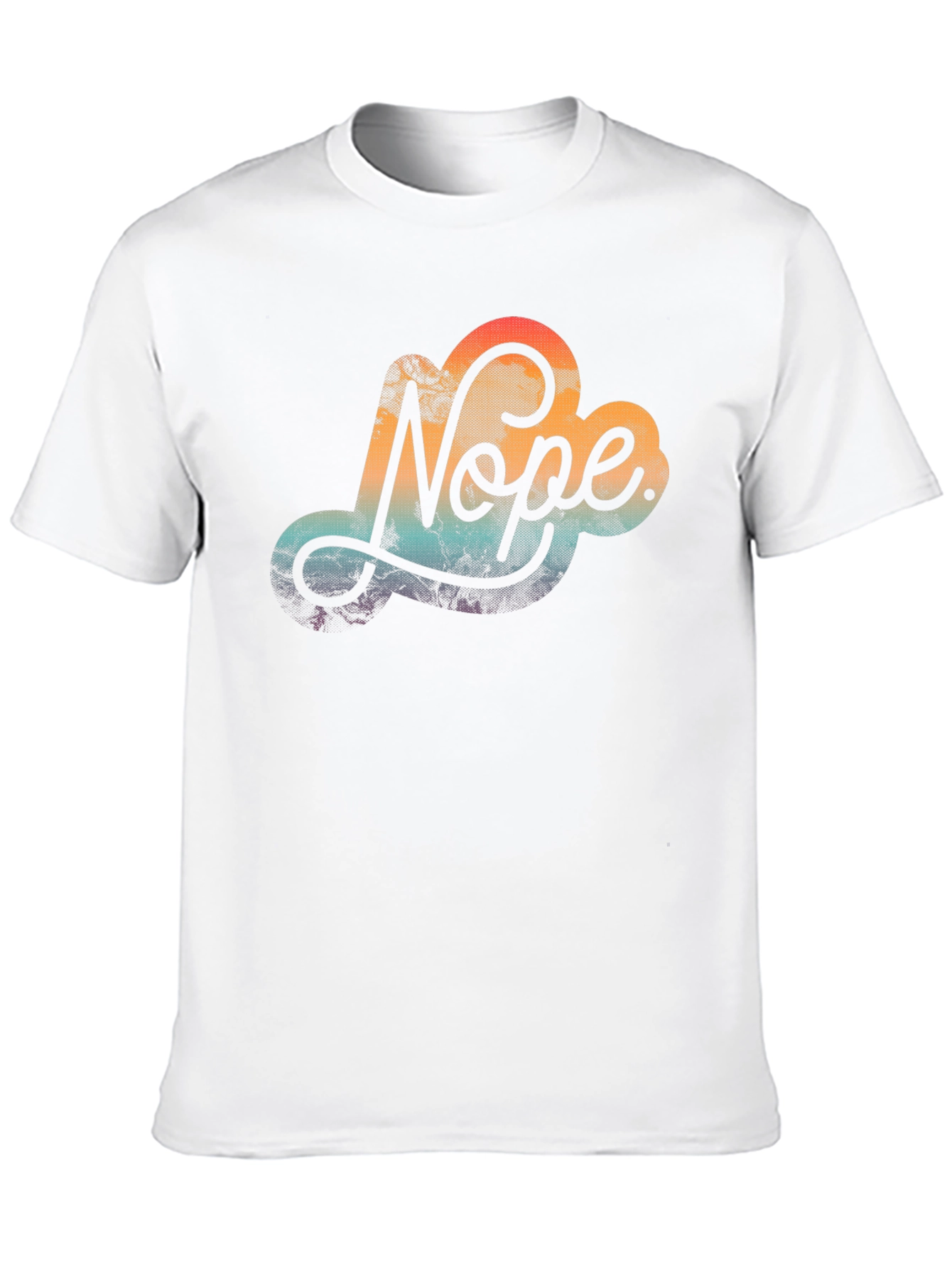 Nope Cloud Graphic Tee - Trendy Comfort