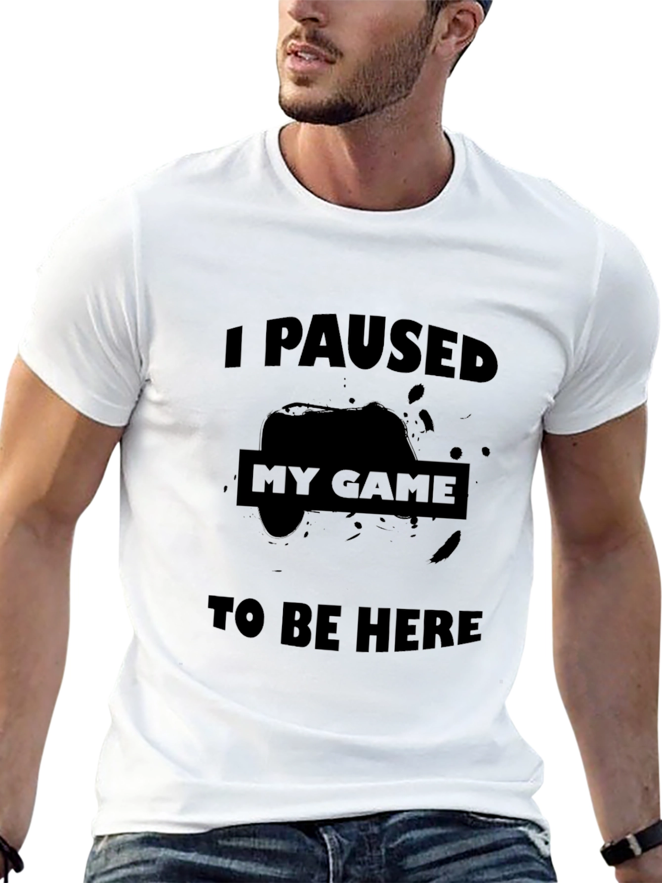 I Paused My Game T-Shirt - Gamer Apparel