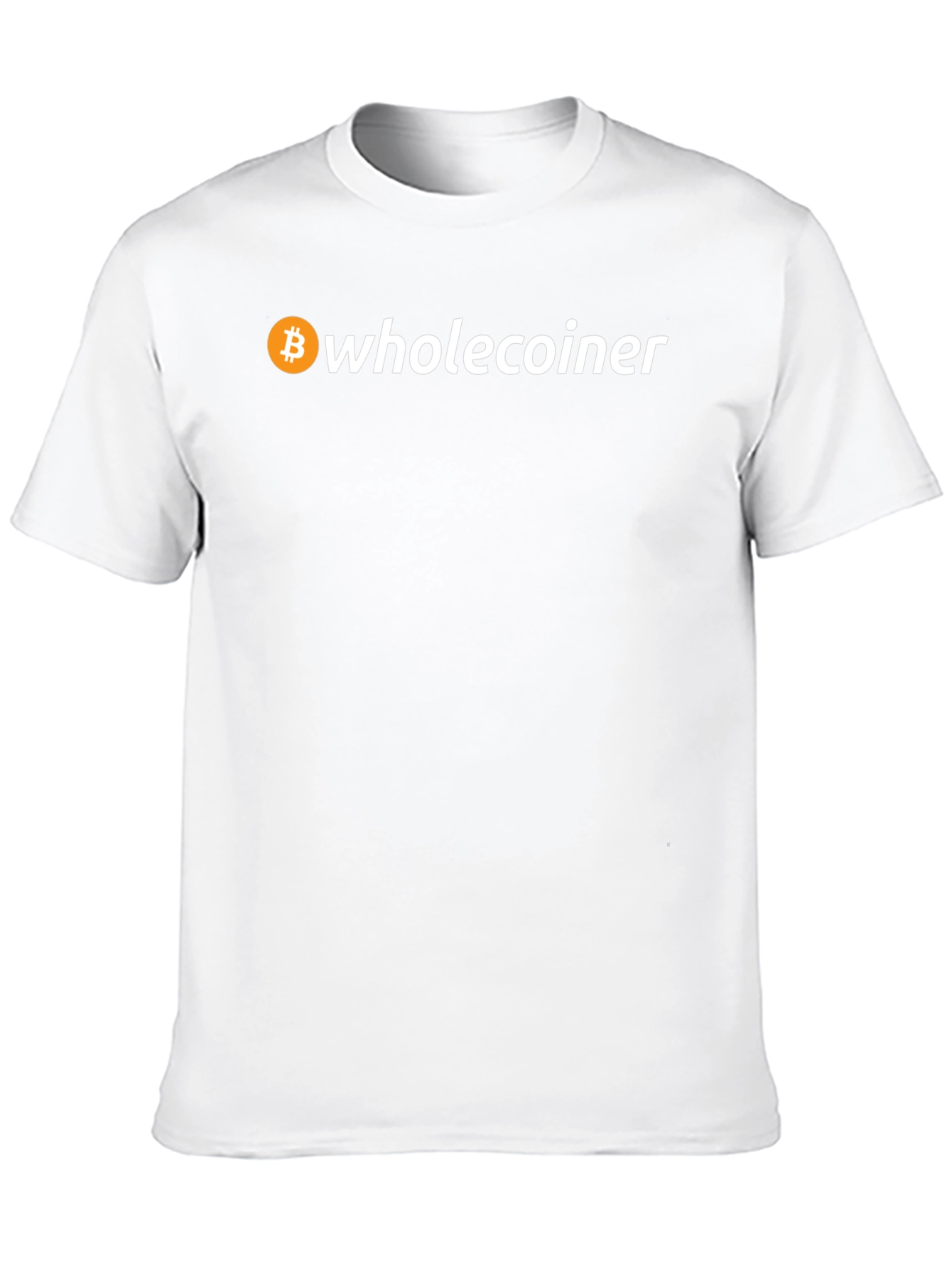 Bitcoin Wholecoiner Crypto T-Shirt - Black