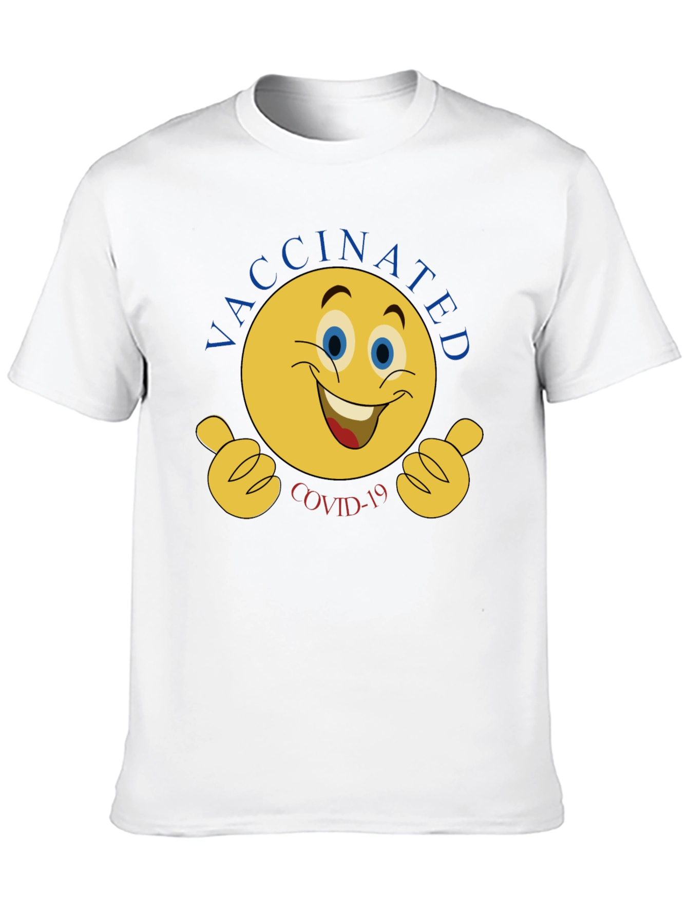 Vaccinated COVID-19 Graphic T-Shirt