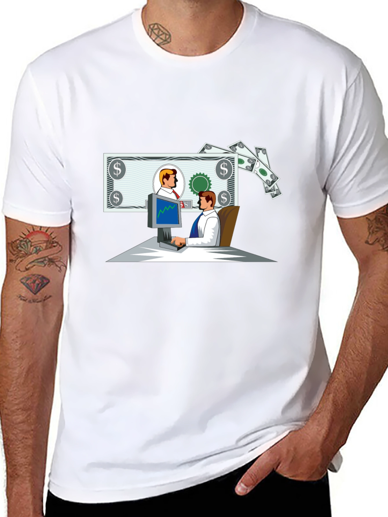 Financial Gains Graphic Tee