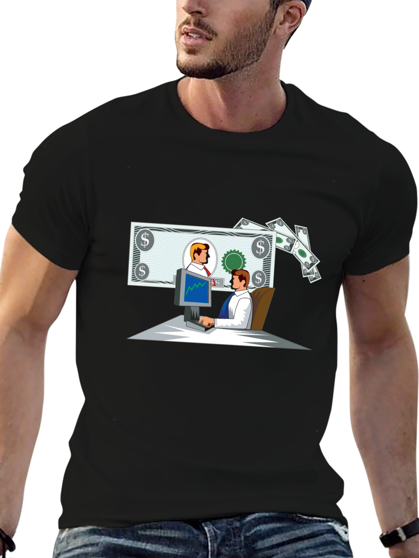 Financial Gains Graphic Tee