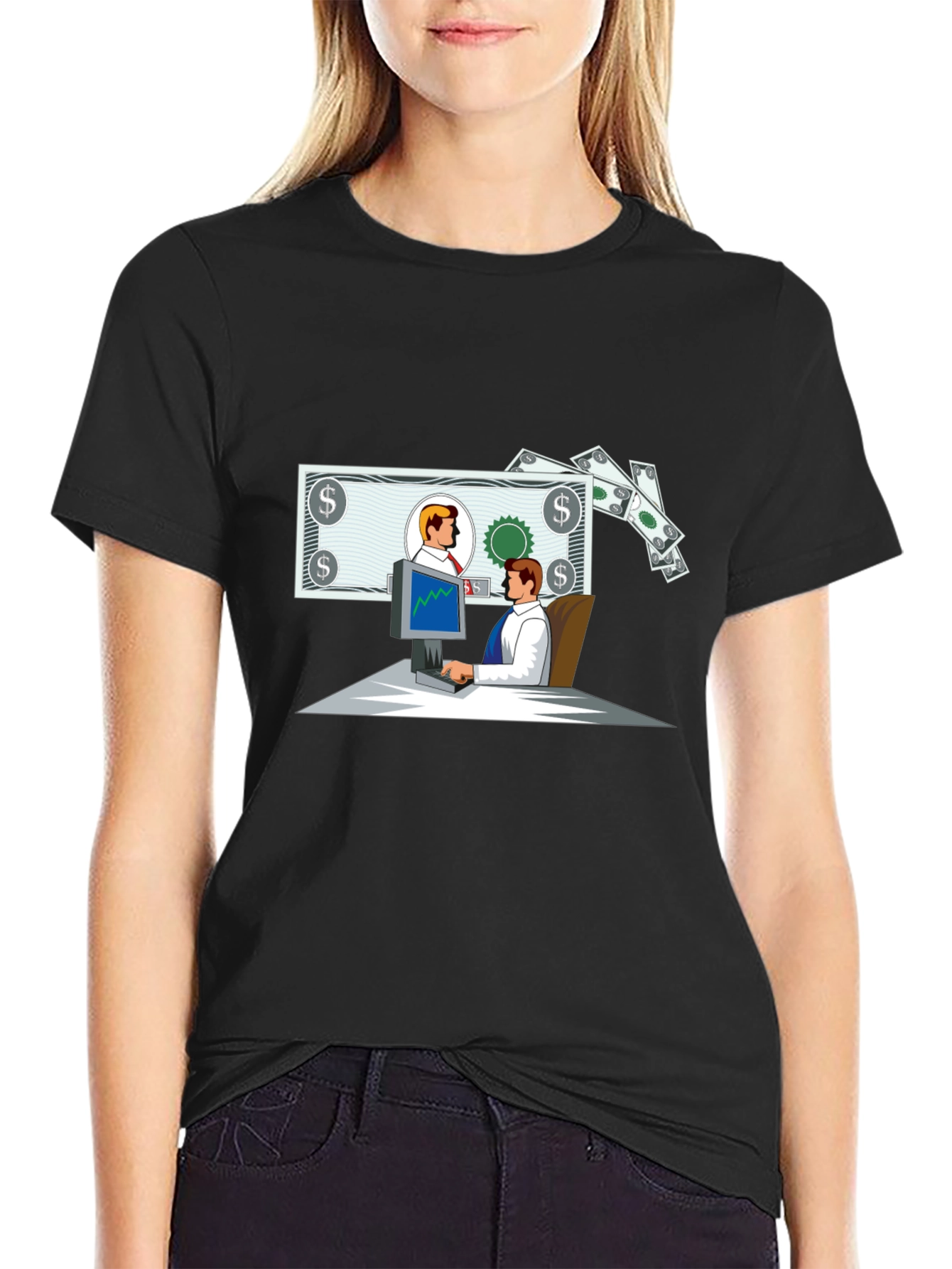 Financial Gains Graphic Tee