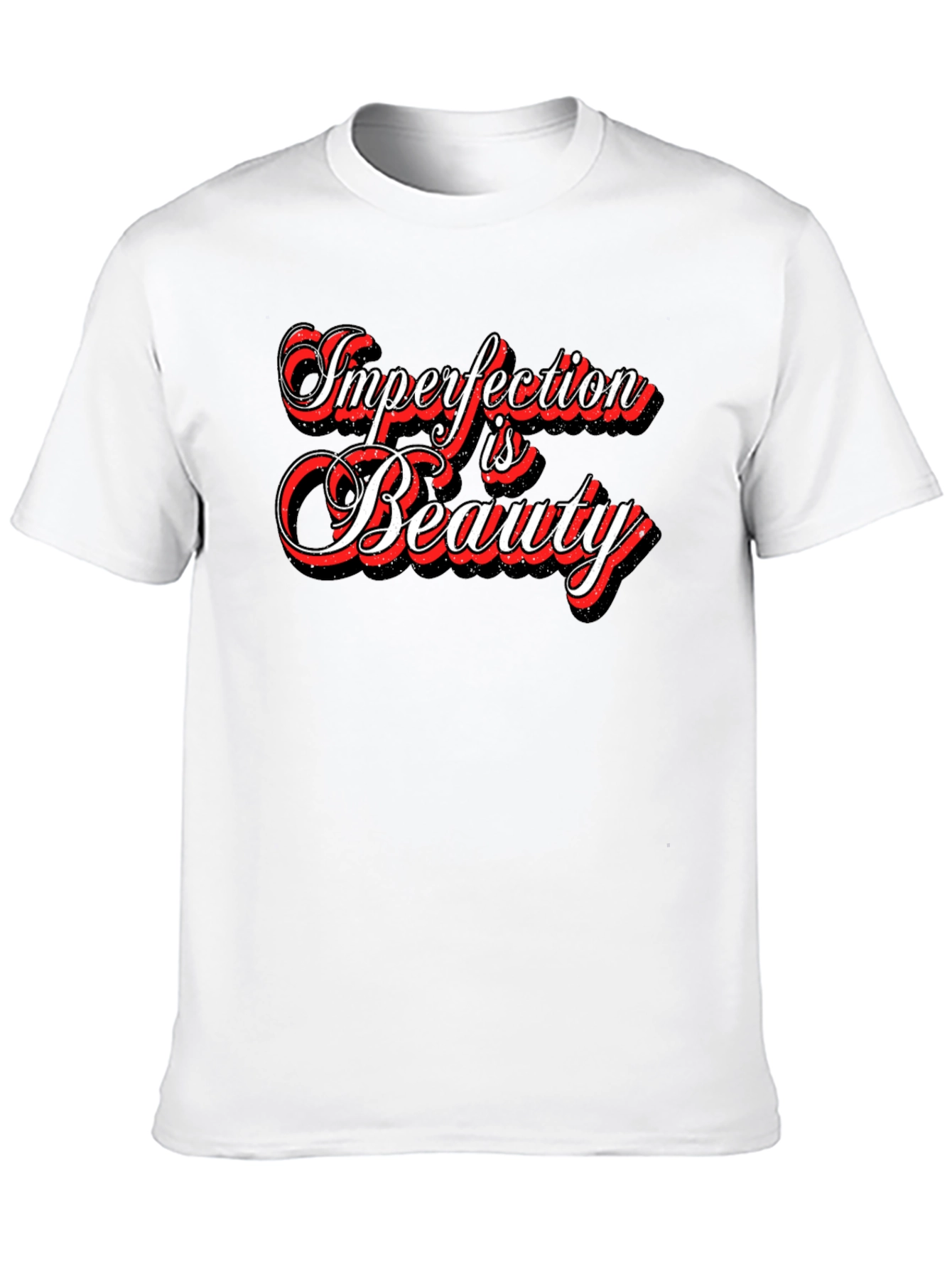 Imperfection is Beauty Graphic Tee - Stylish Unisex T-Shirt