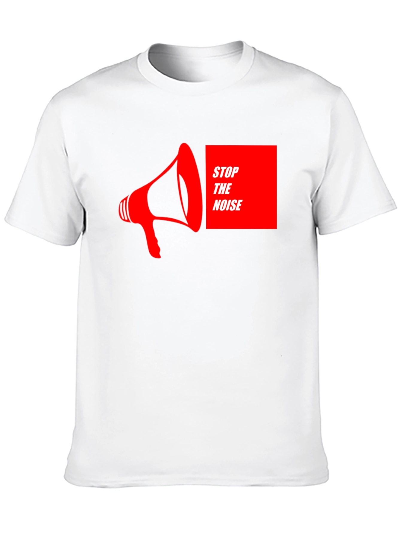 Stop the Noise Graphic Tee - Black