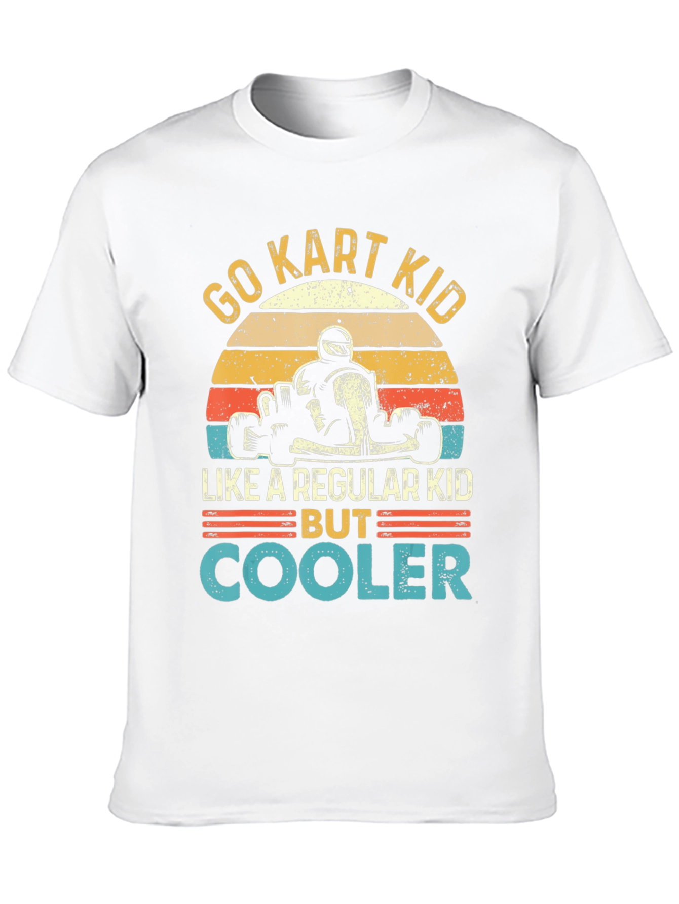 Go Kart Kid T-Shirt - Cooler Than Regular