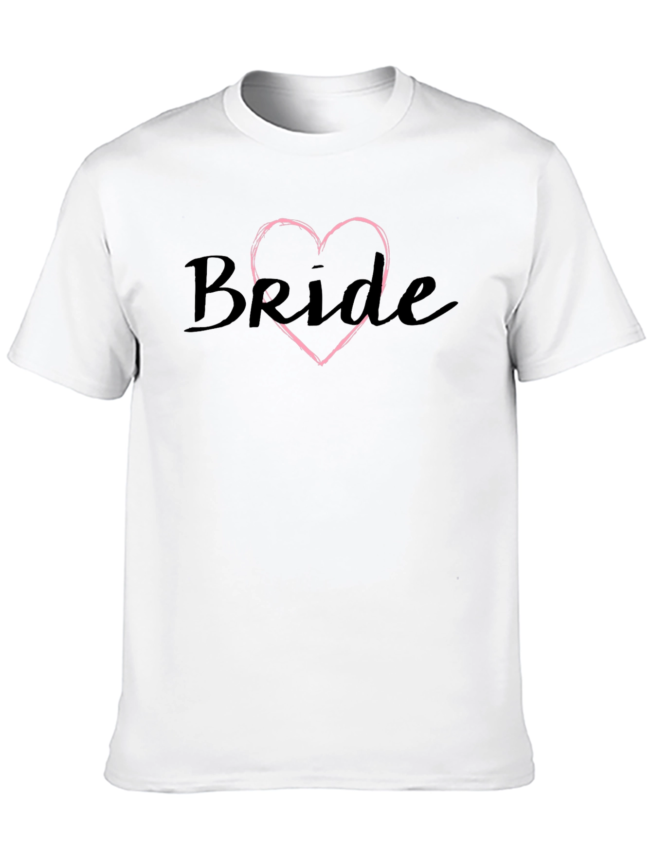 Bride Heart Graphic Tee - Black