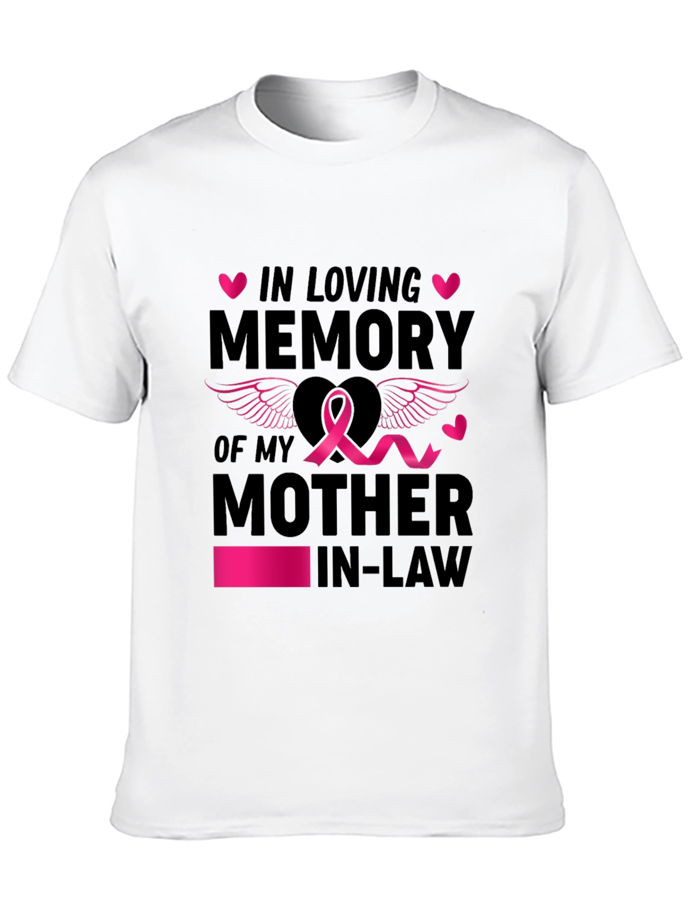 In Loving Memory Mother-In-Law Graphic T-Shirt