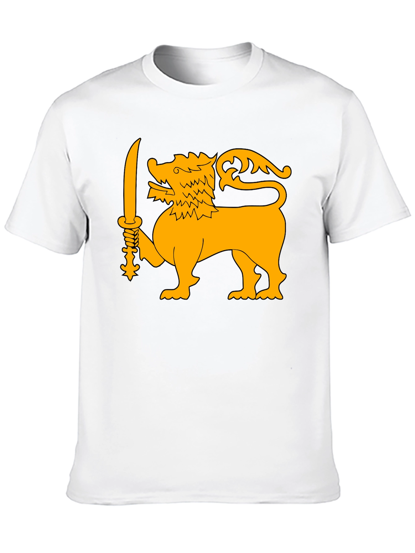 Sri Lanka Lion Flag T-Shirt - Bold Graphic Tee