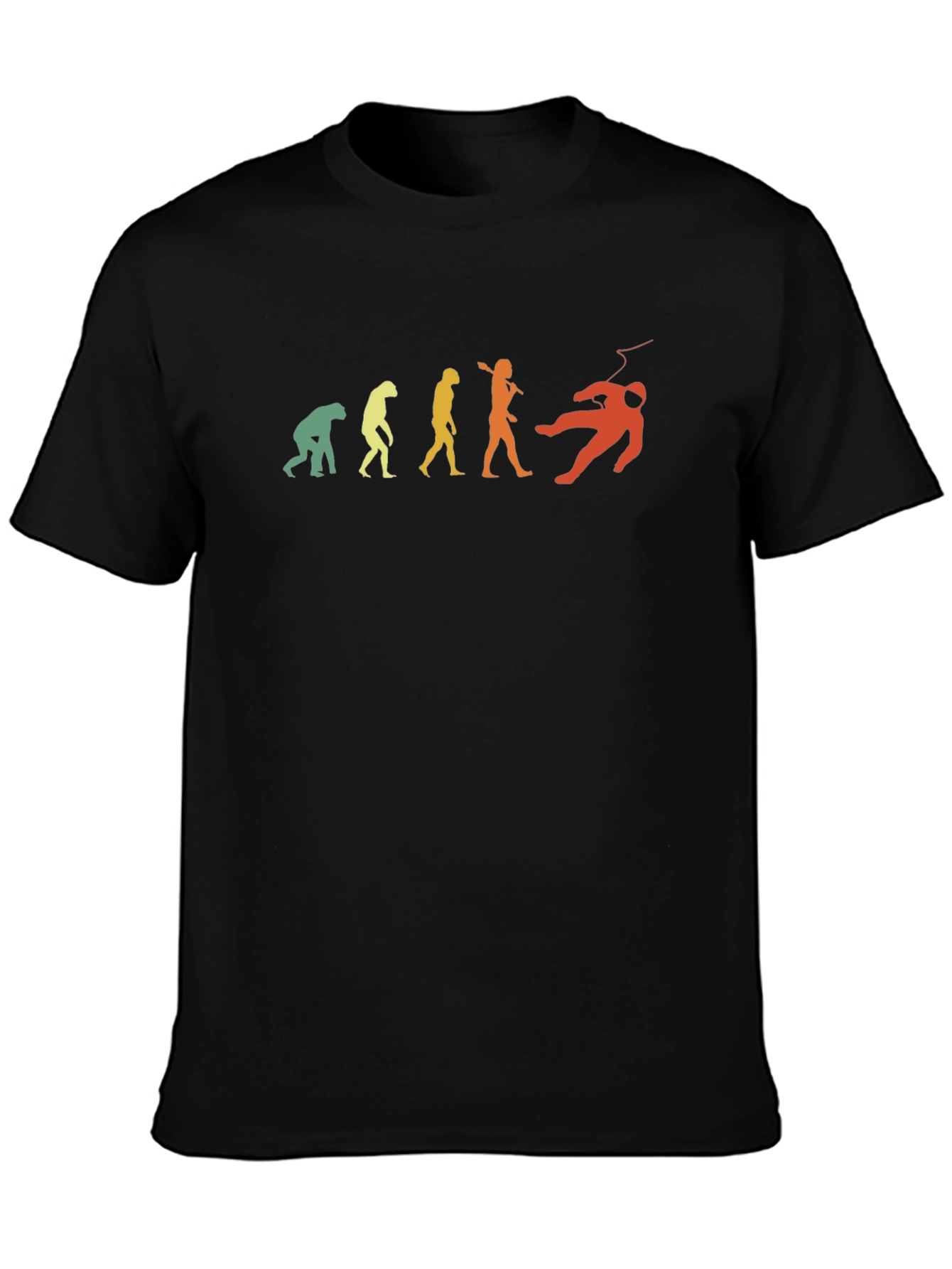 Evolution to Space T-Shirt - Funny Astronaut Tee