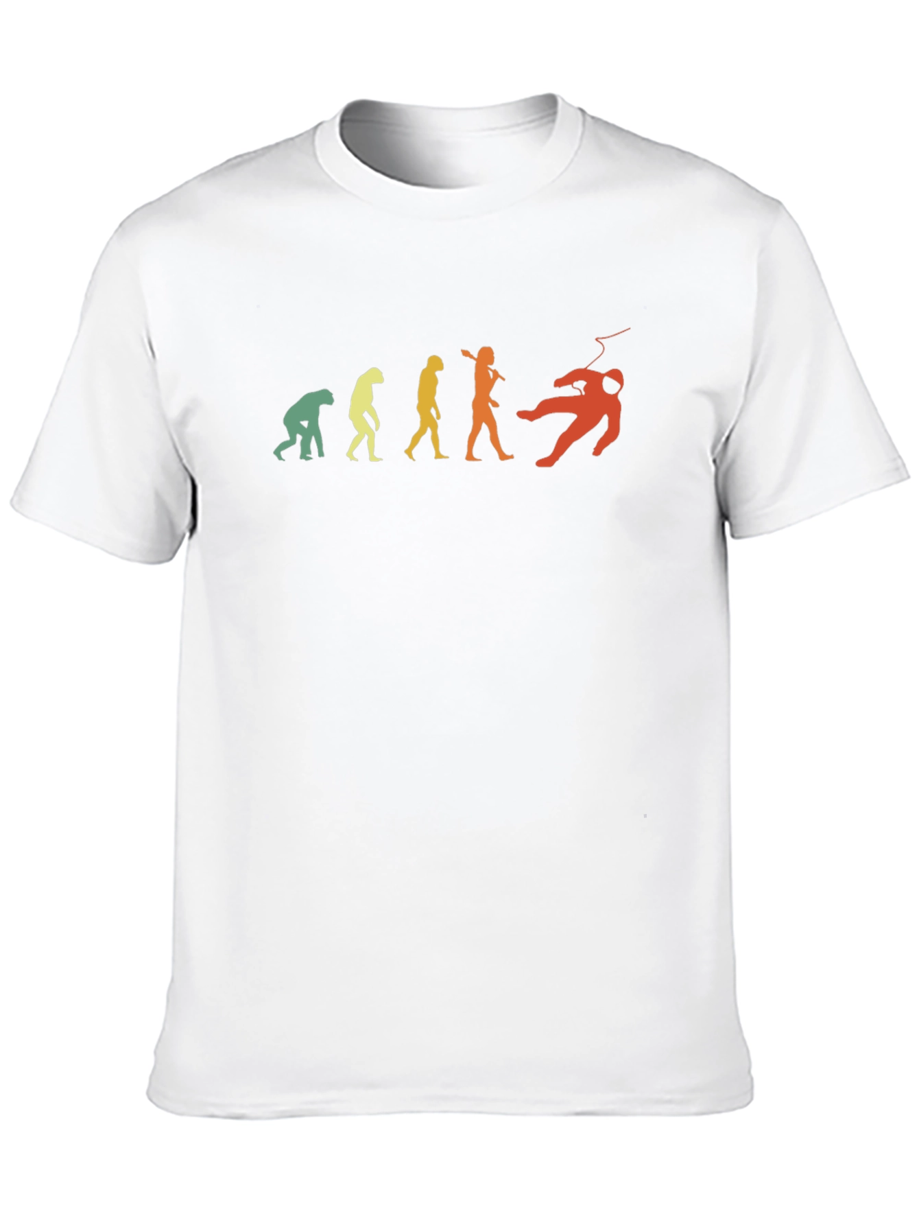Evolution to Space T-Shirt - Funny Astronaut Tee