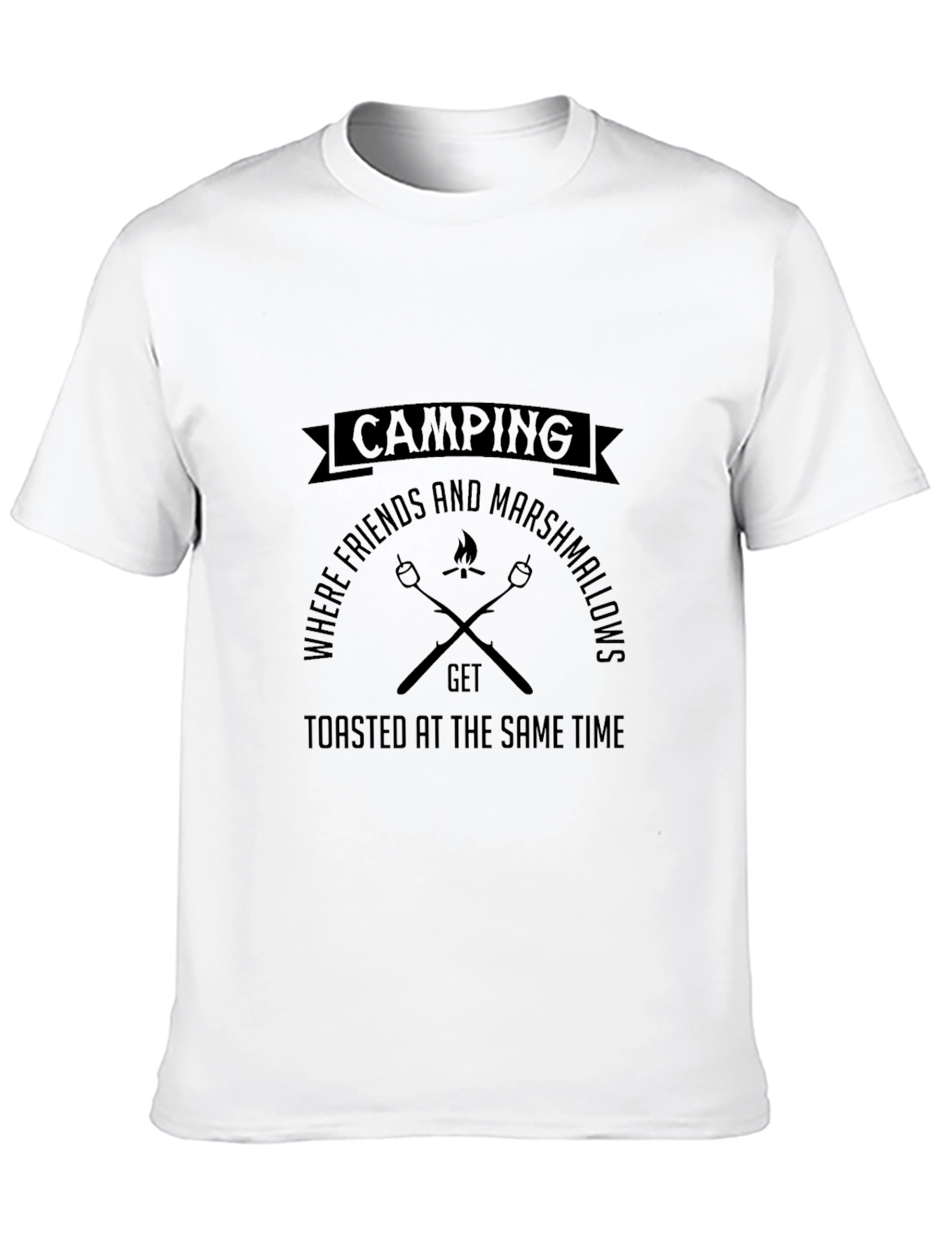 Camping Friends & Marshmallows T-Shirt
