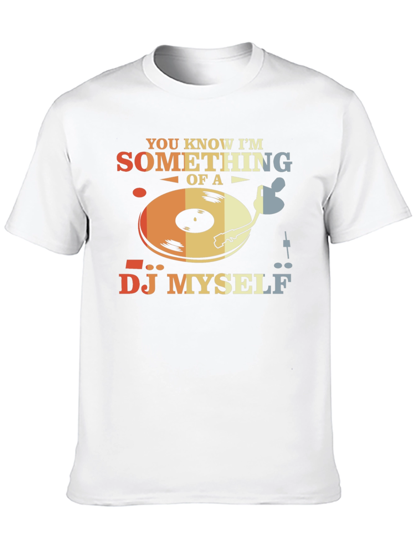 DJ Myself Graphic Tee - Retro Style