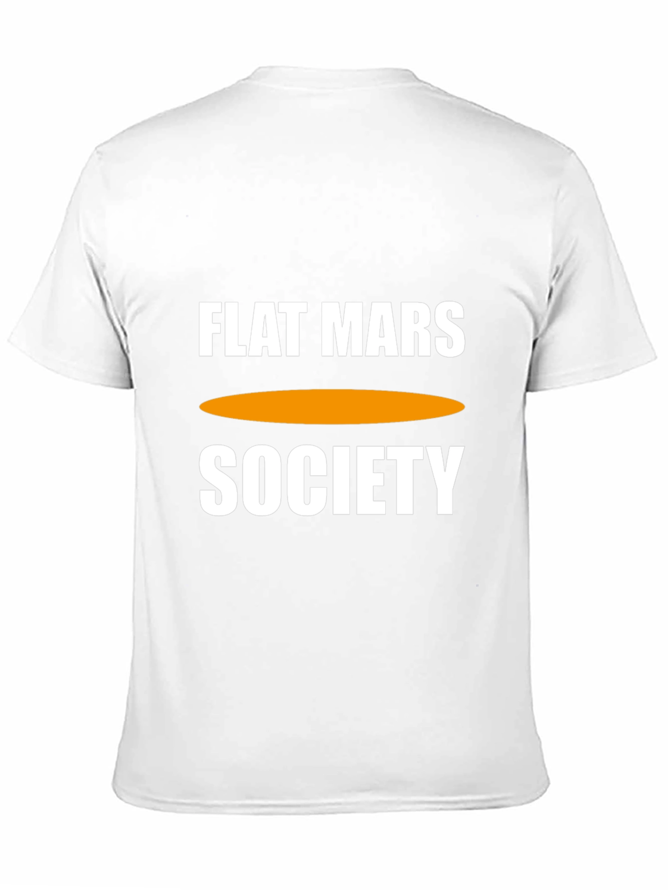 Flat Mars Society Graphic Tee - Black Cotton
