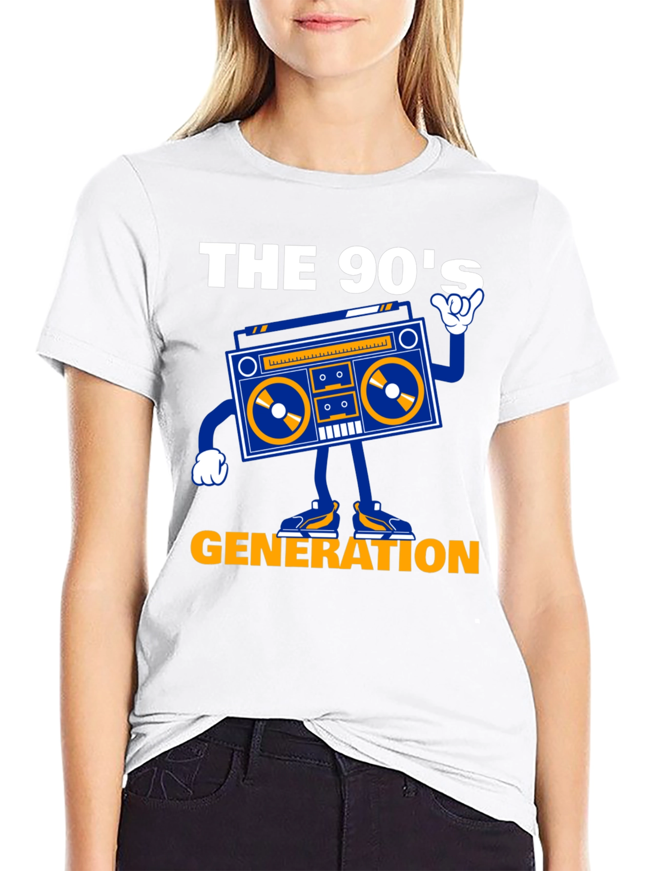 90s Generation Boombox Graphic Tee