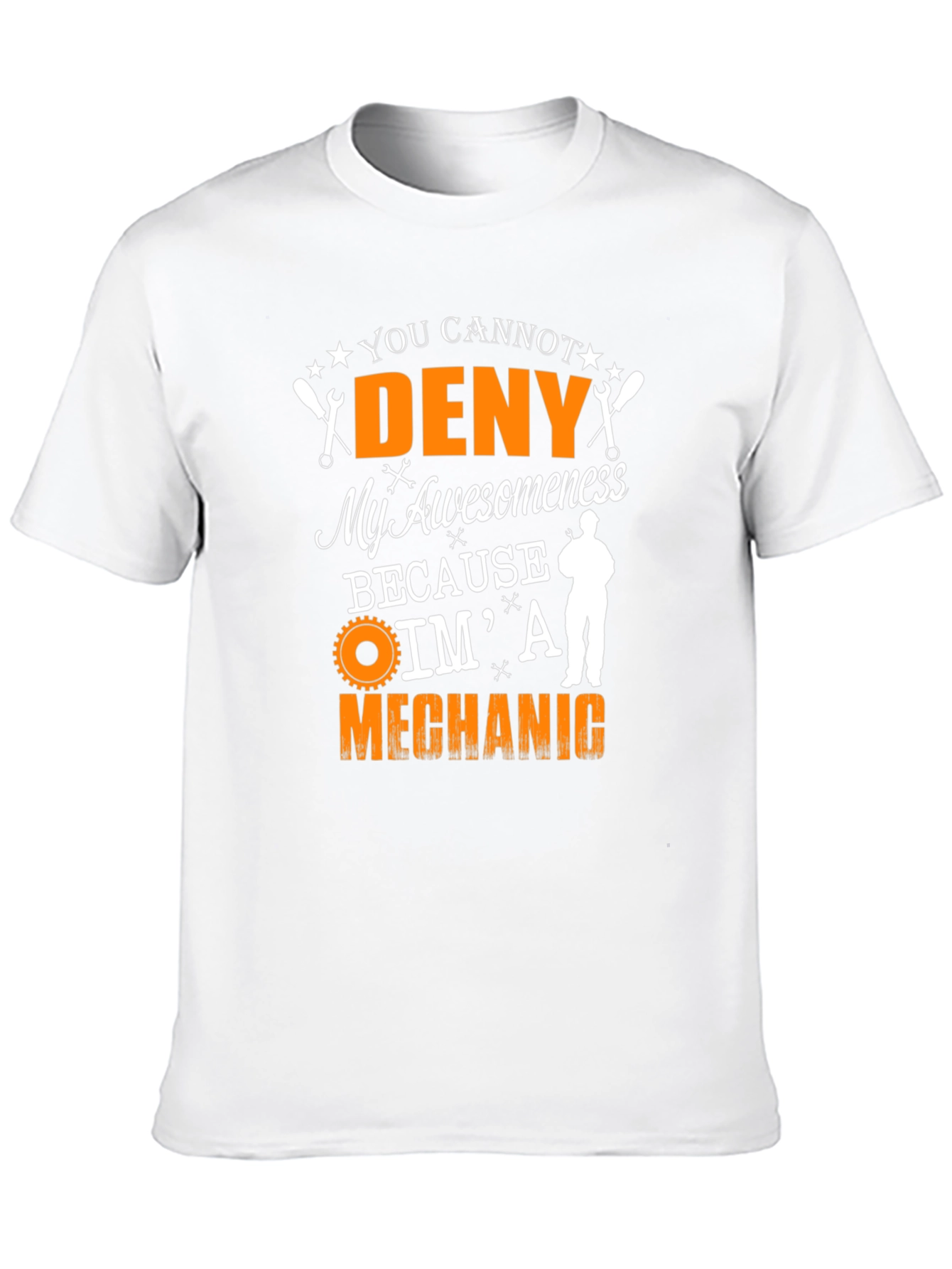 Mechanic Awesomeness Graphic Tee - Black