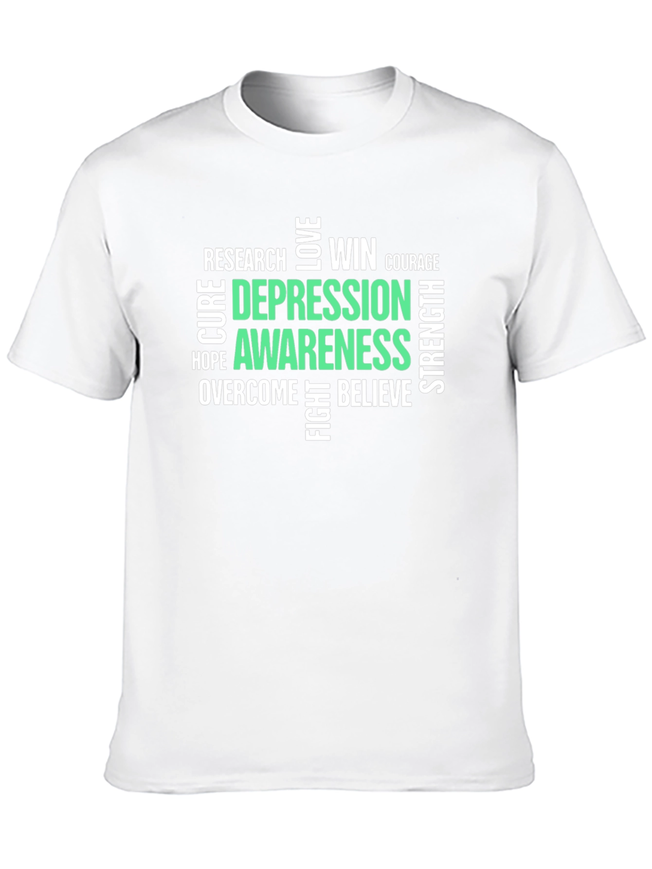 Depression Awareness T-Shirt - Mental Health Support