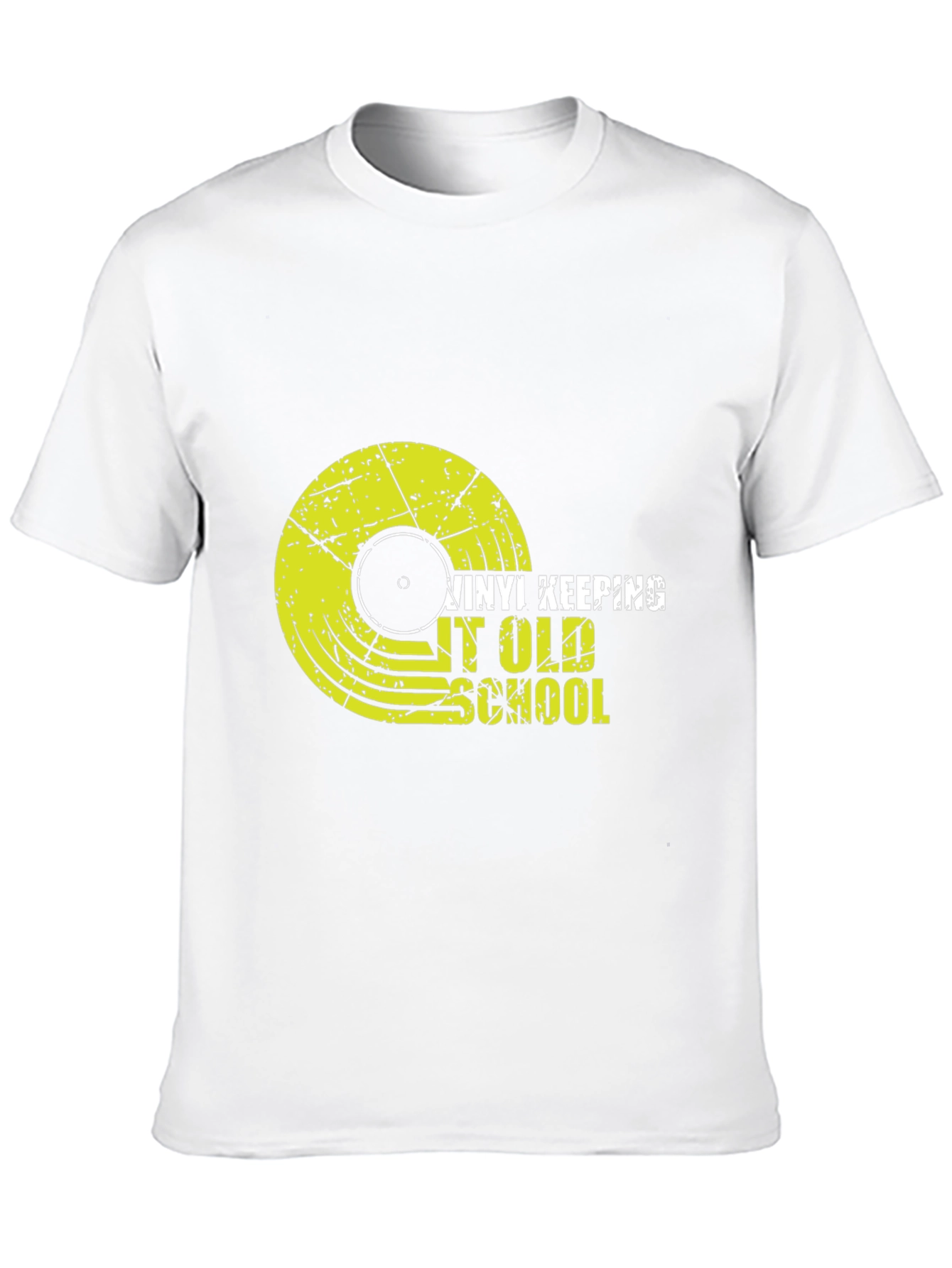 Vinyl Record Old School Graphic T-Shirt