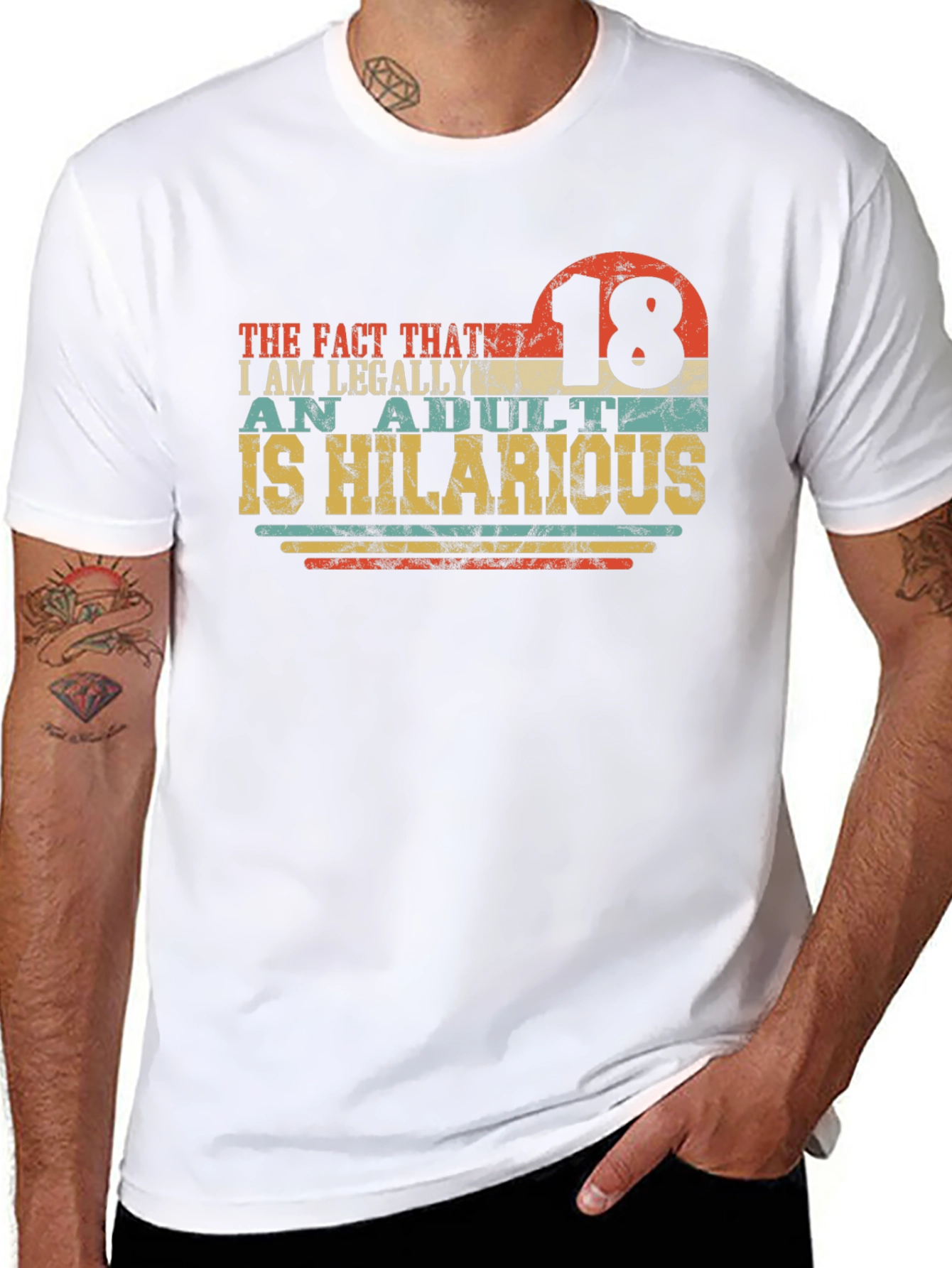 18th Birthday Funny Adult T-Shirt