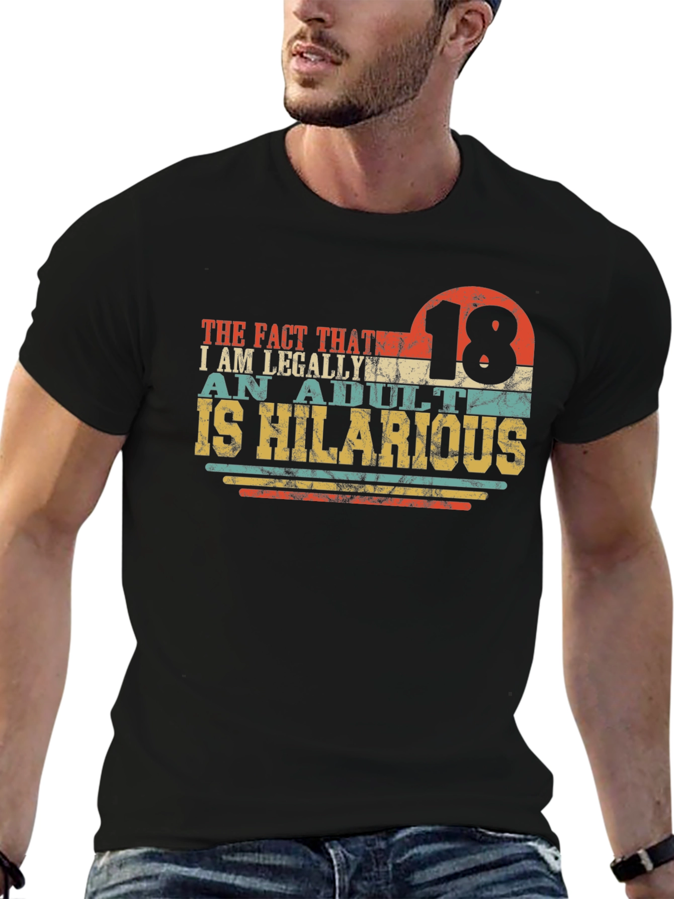 18th Birthday Funny Adult T-Shirt