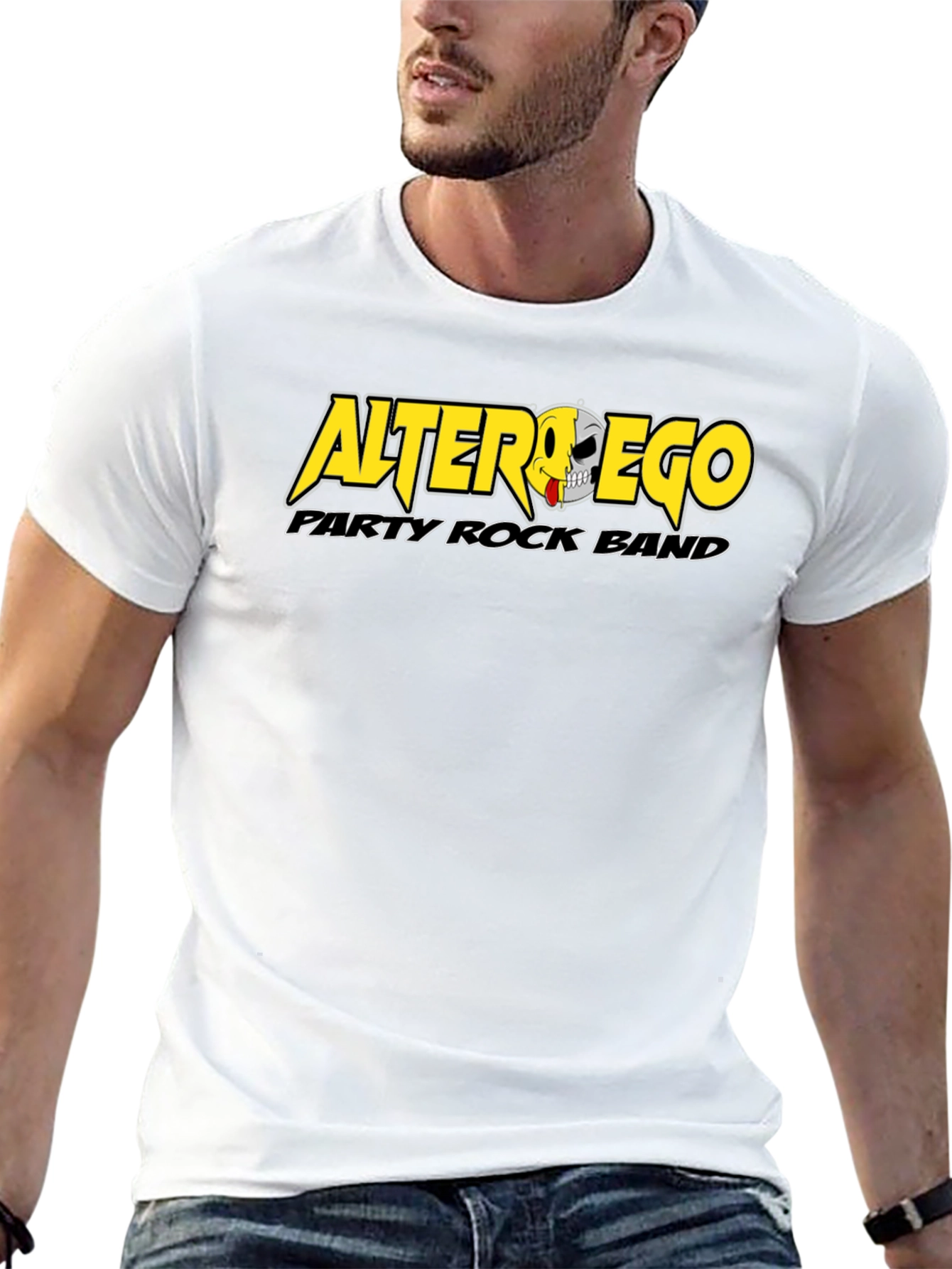 Alter Ego Party Rock Band Black T-Shirt