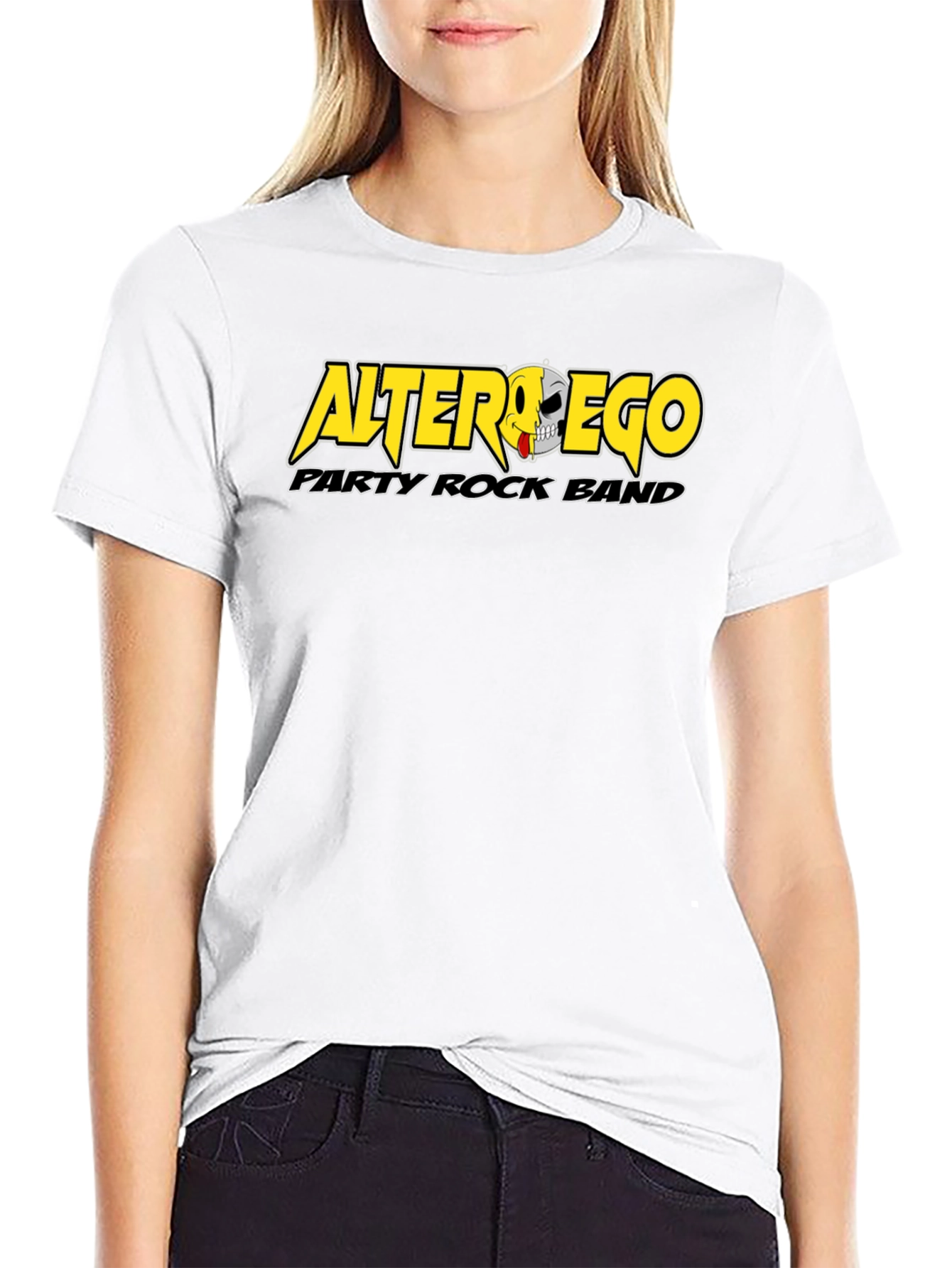 Alter Ego Party Rock Band Black T-Shirt