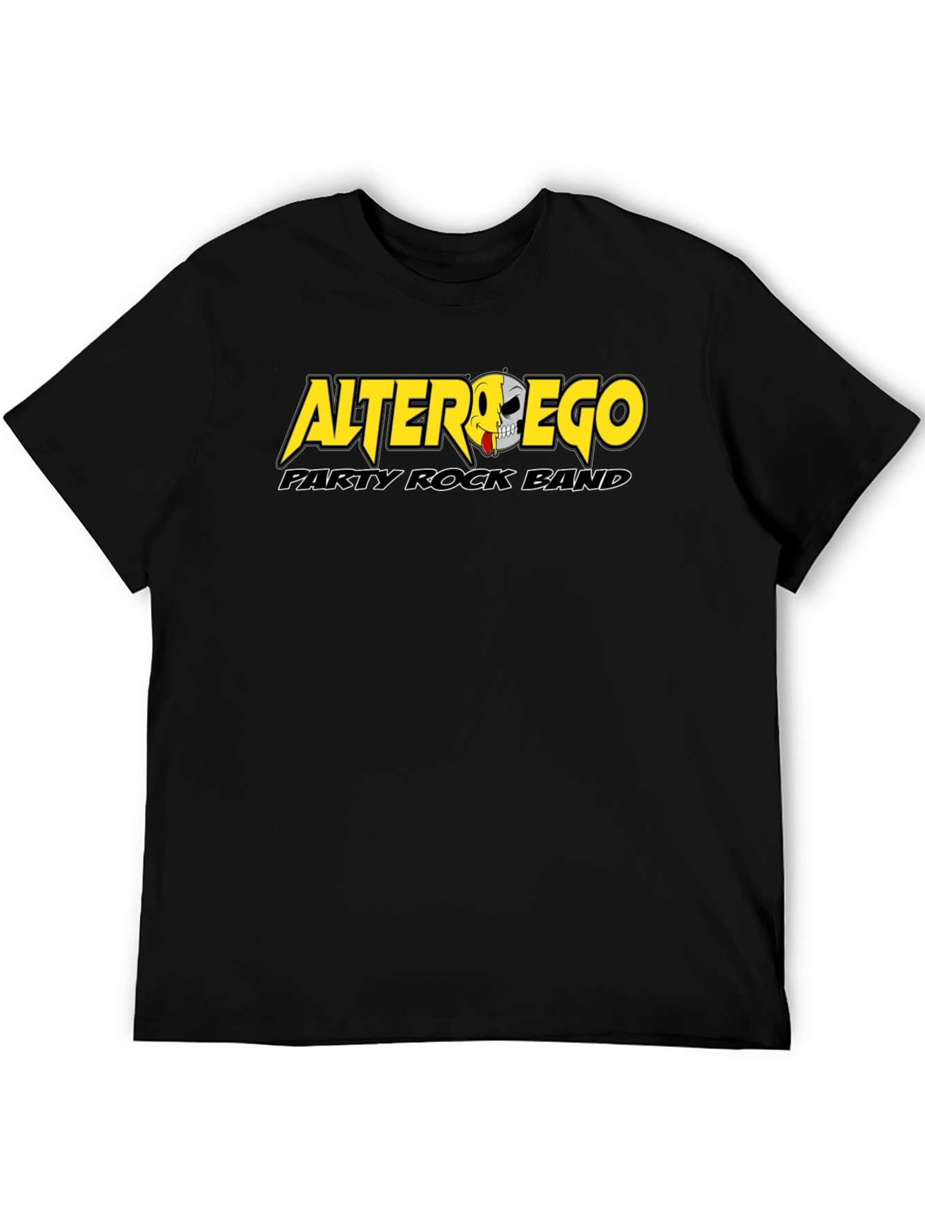 Alter Ego Party Rock Band Black T-Shirt