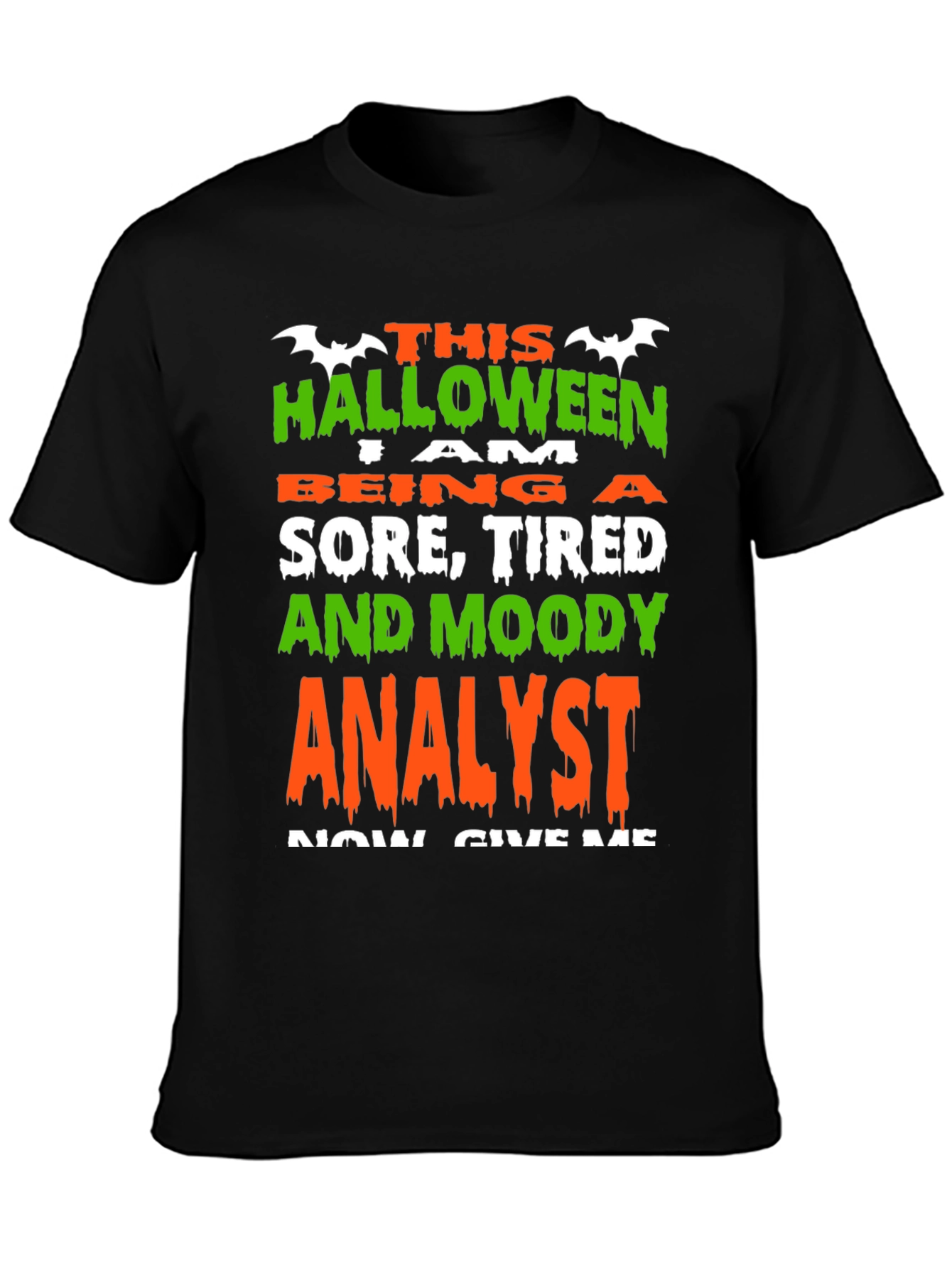 Funny Halloween Analyst T-Shirt
