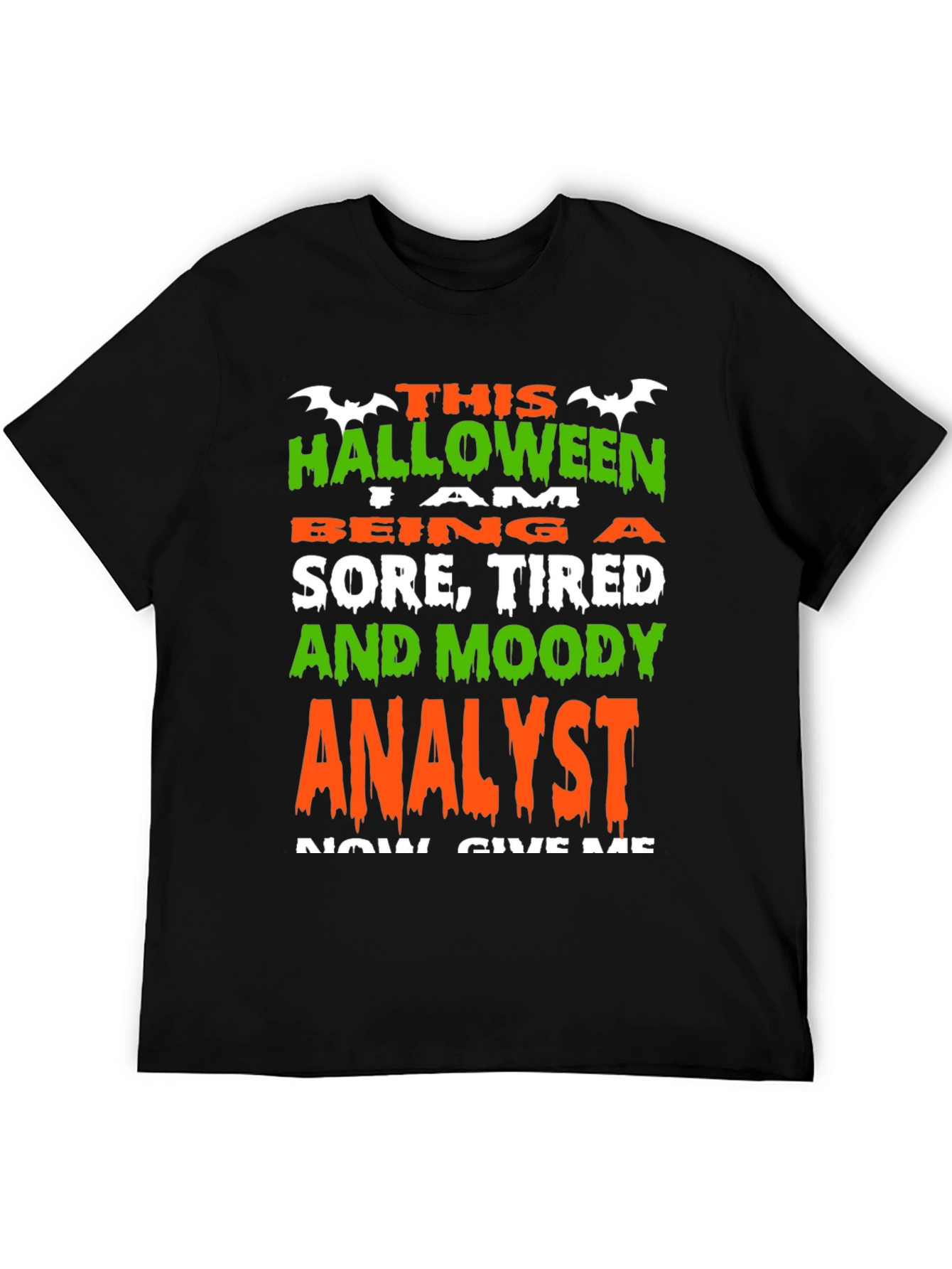 Funny Halloween Analyst T-Shirt