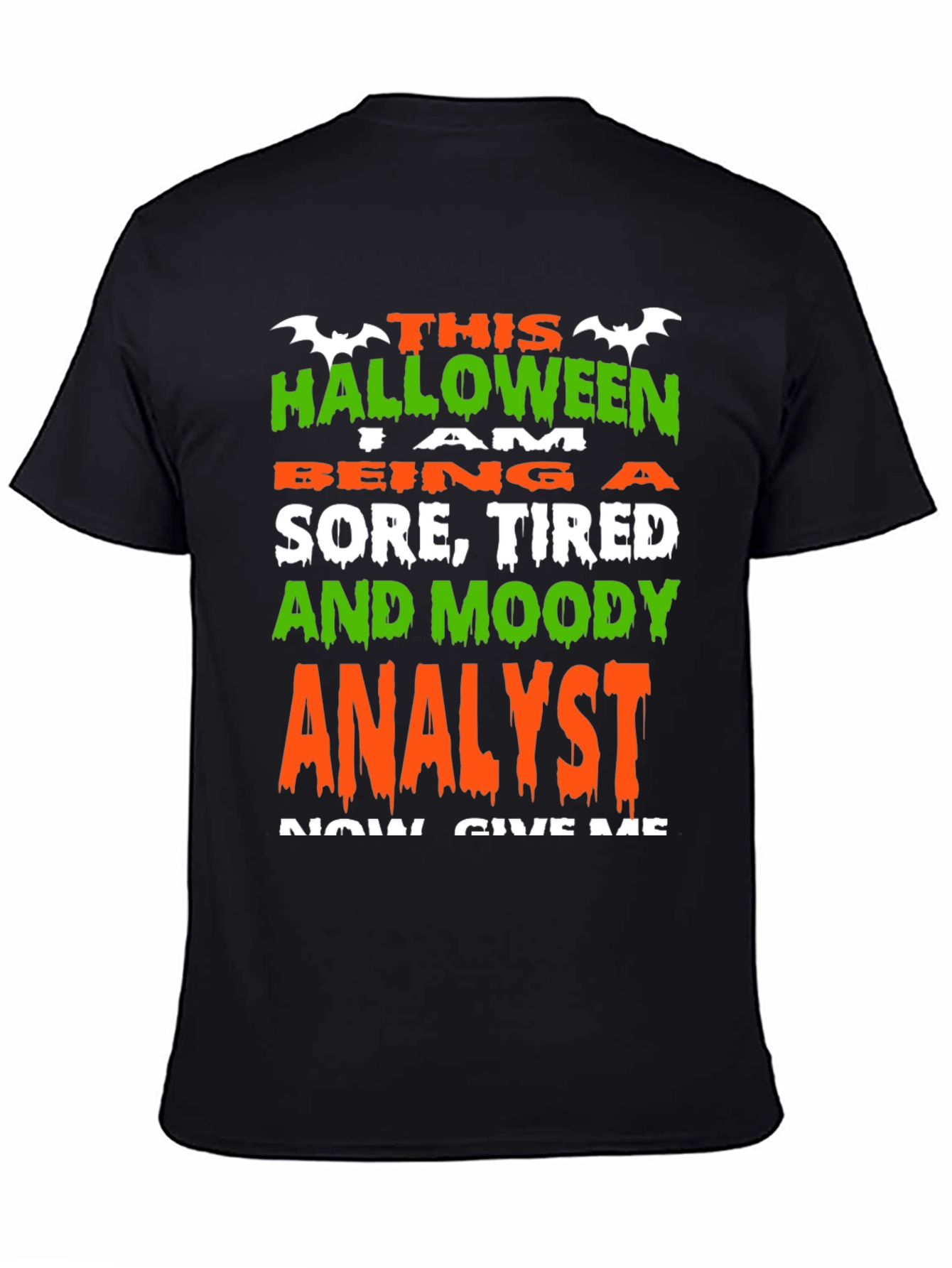 Funny Halloween Analyst T-Shirt