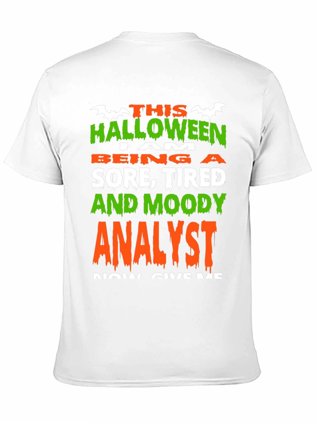 Funny Halloween Analyst T-Shirt