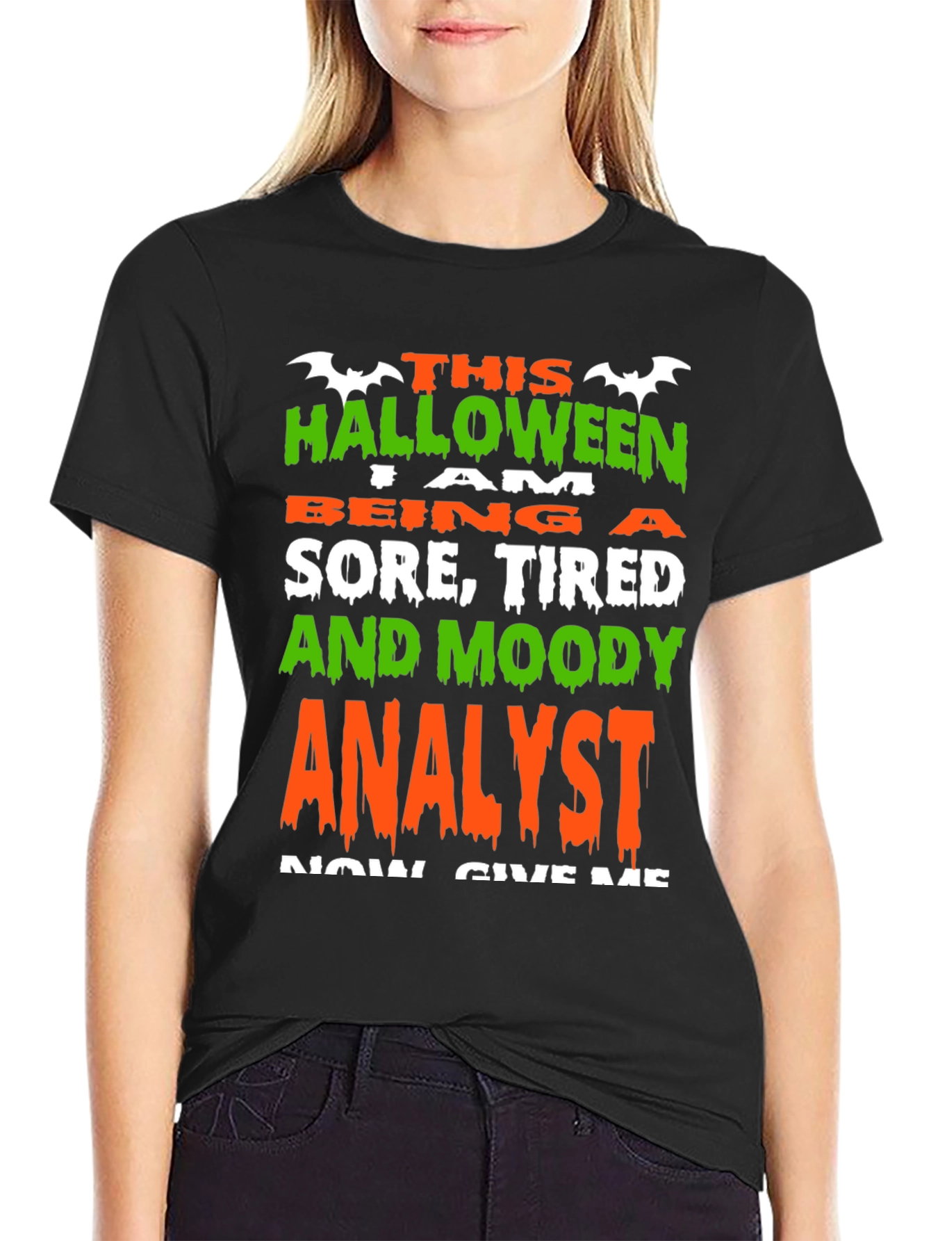 Funny Halloween Analyst T-Shirt