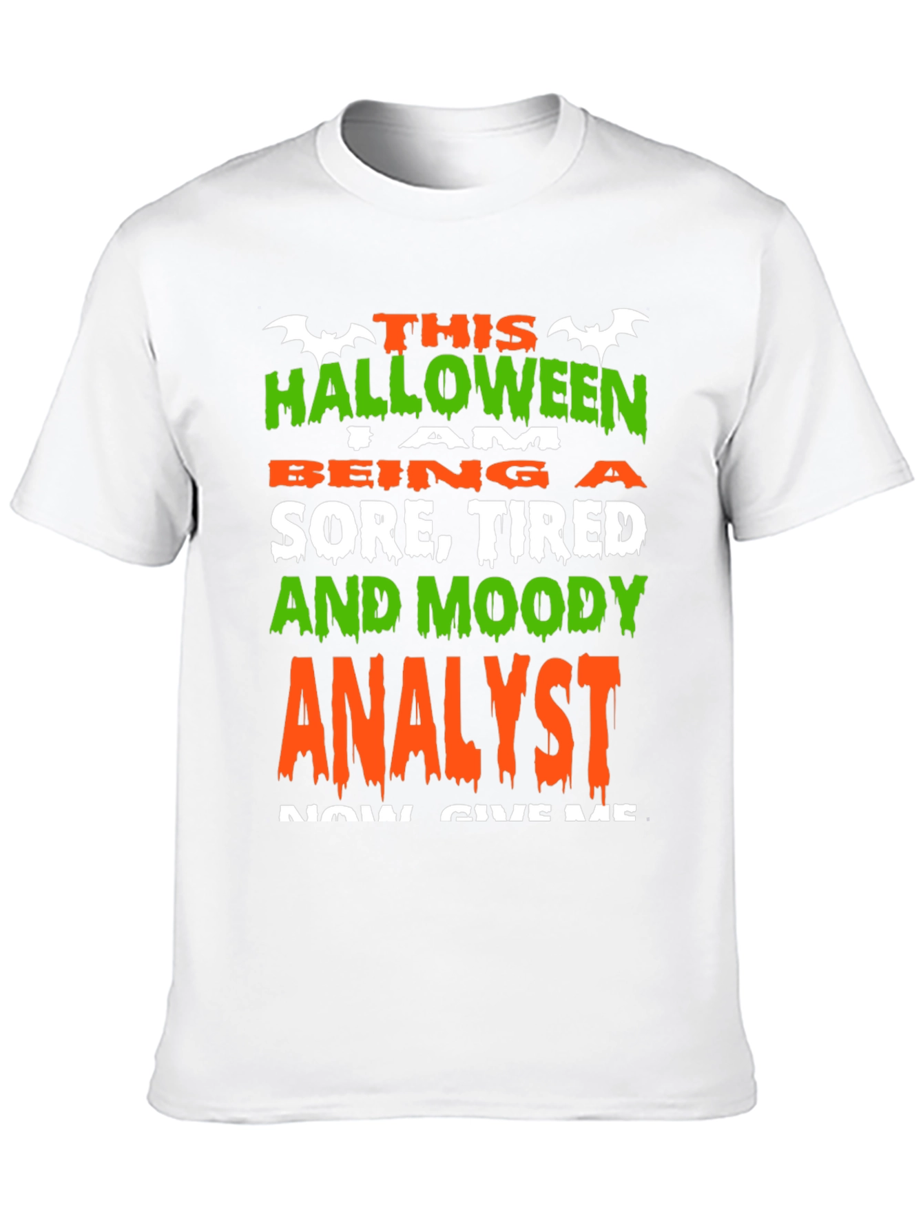 Funny Halloween Analyst T-Shirt