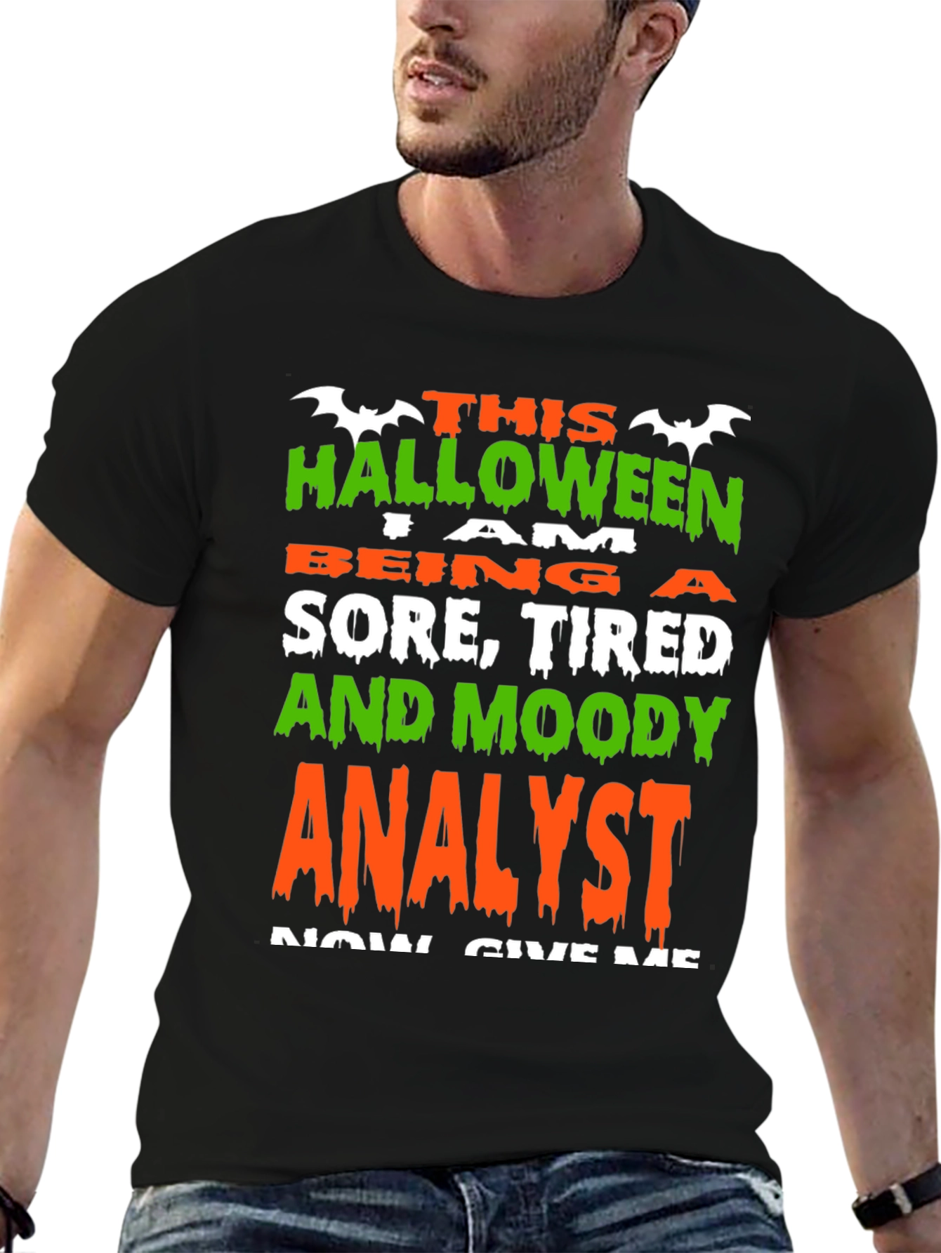 Funny Halloween Analyst T-Shirt