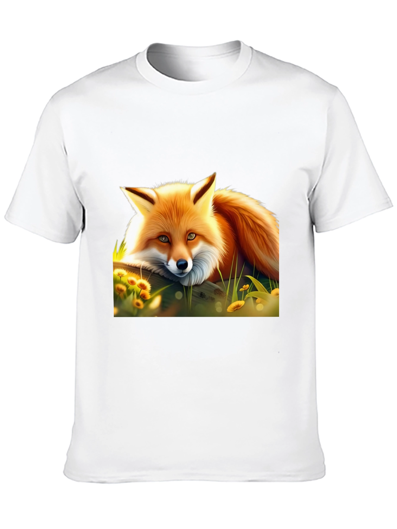 Fox Graphic Tee - Premium Comfort Fit