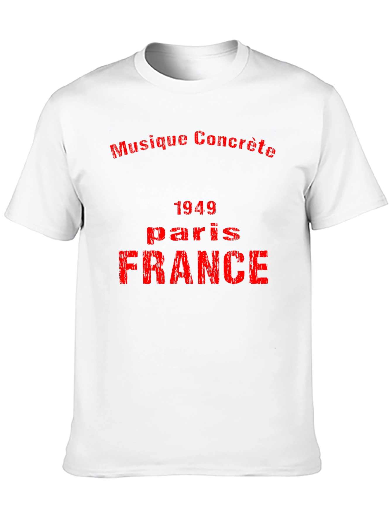 Musique Concrète 1949 Paris France Black Tee