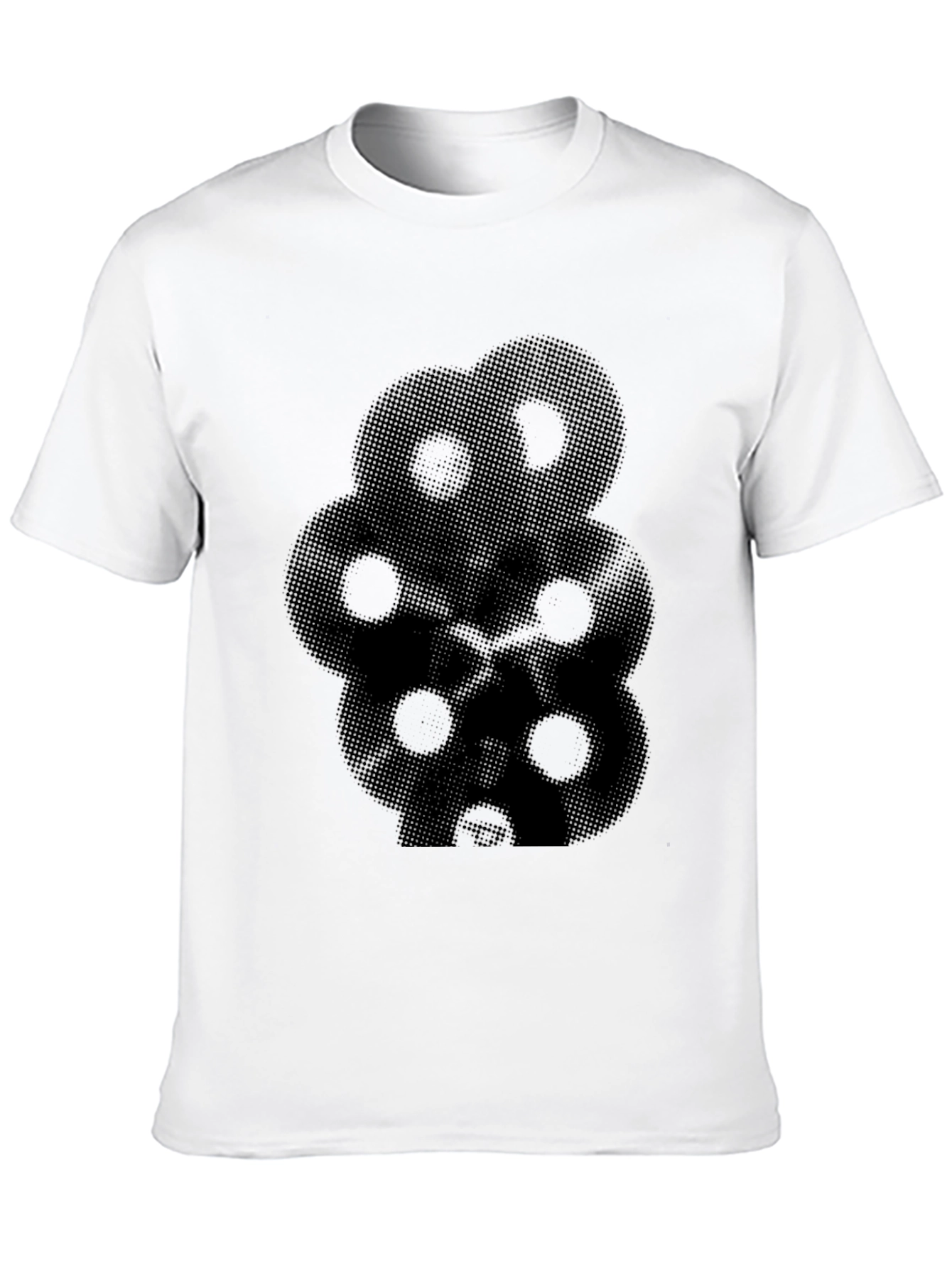 Modern Black Graphic Tee