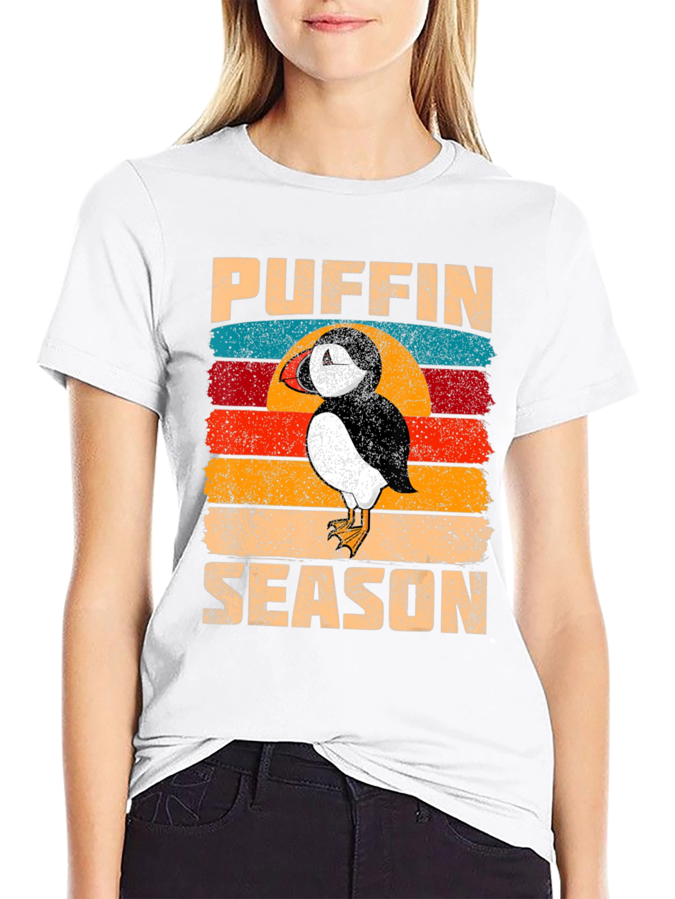 Puffin Season Graphic T-Shirt