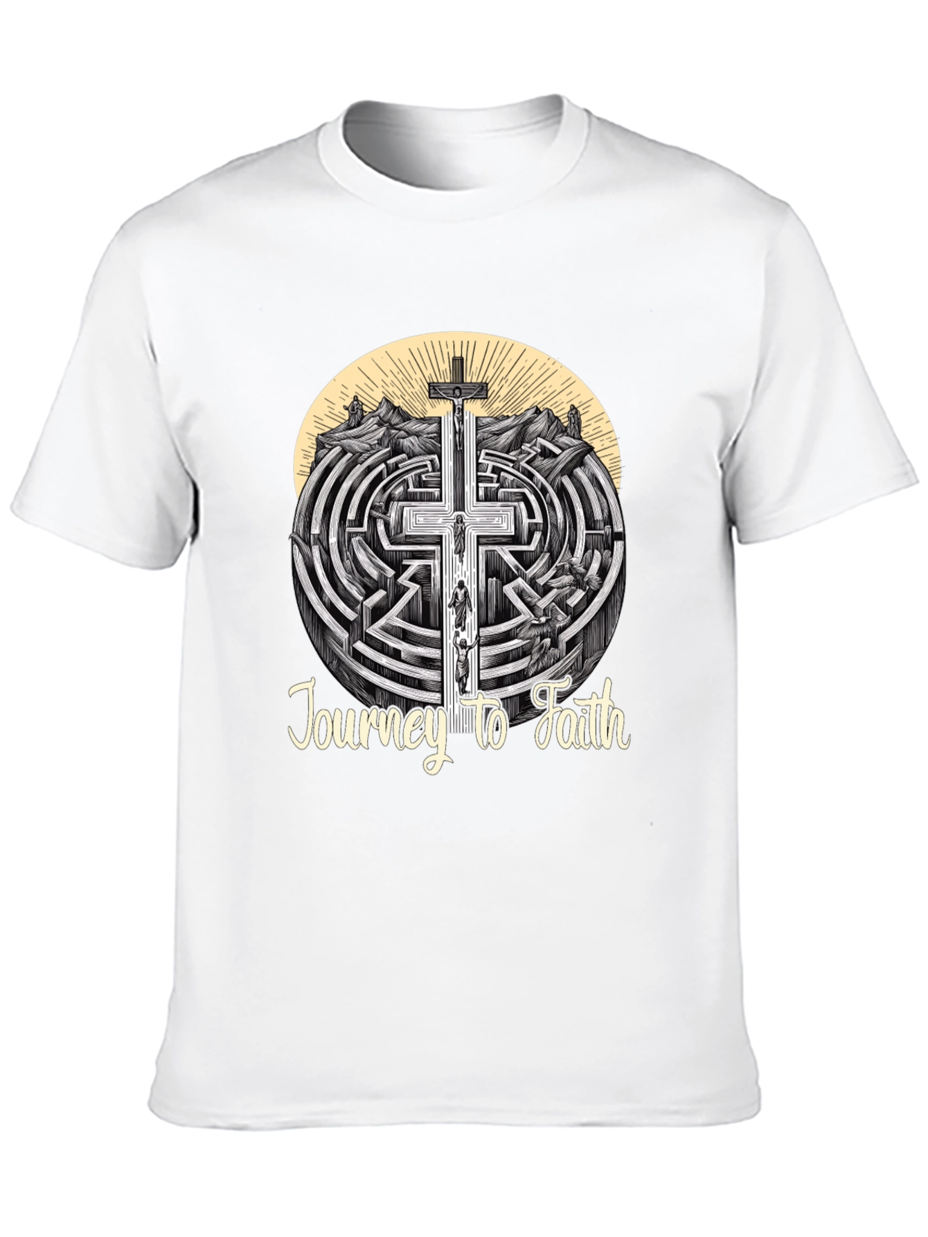Journey to Faith T-Shirt - Christian Graphic Tee