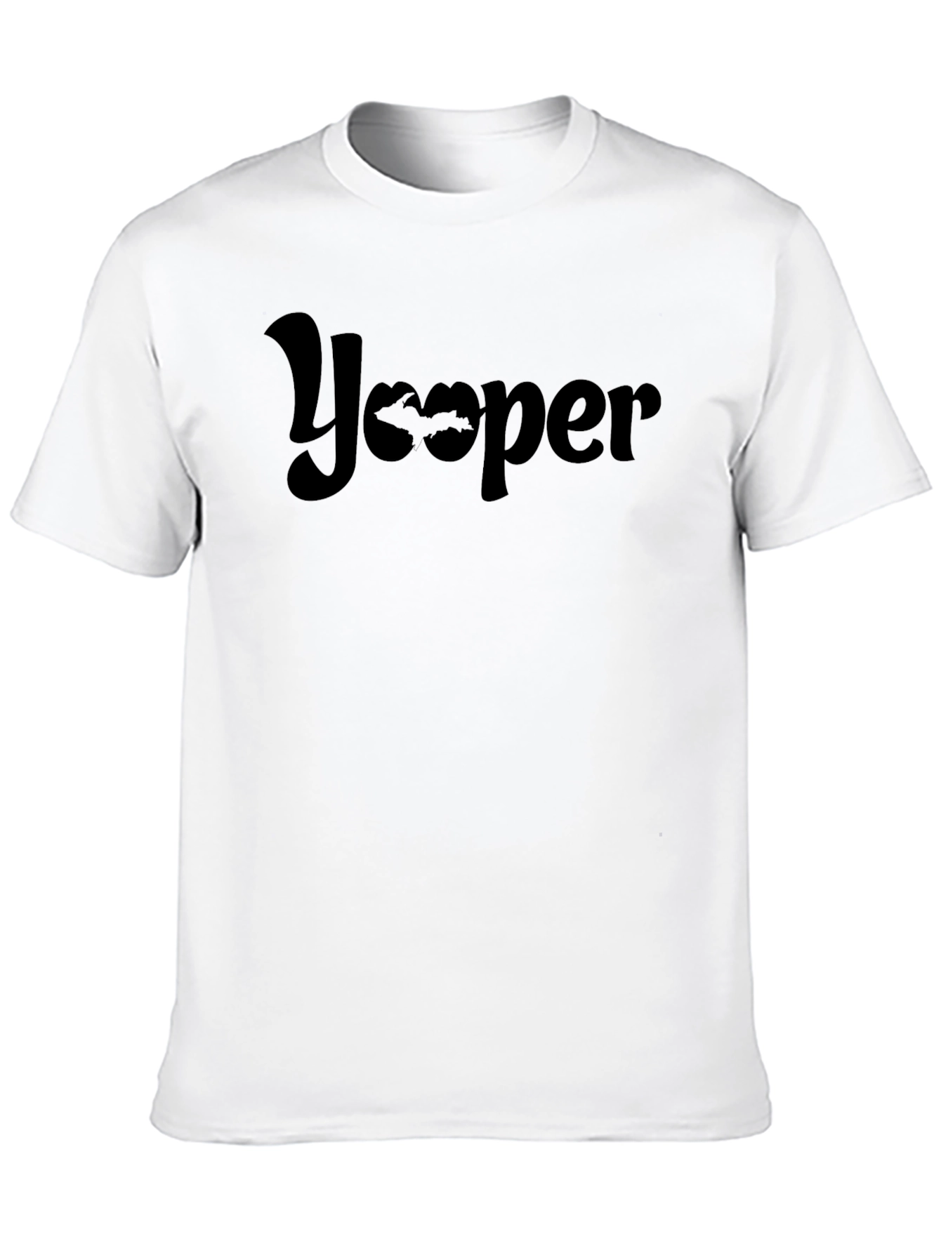 Yooper Black T-Shirt - Unique Design