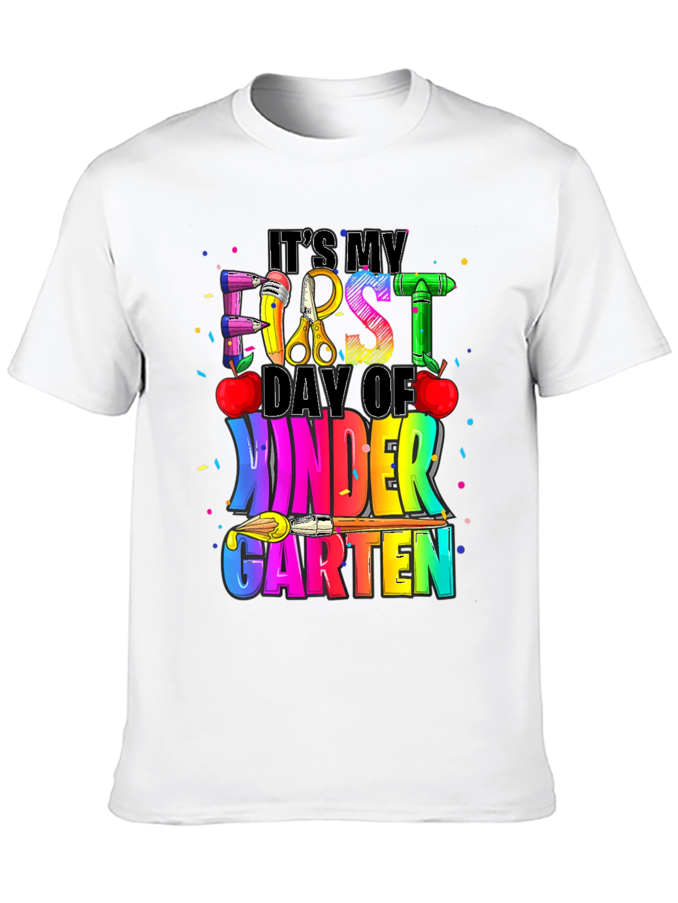 First Day of Kindergarten Graphic Tee