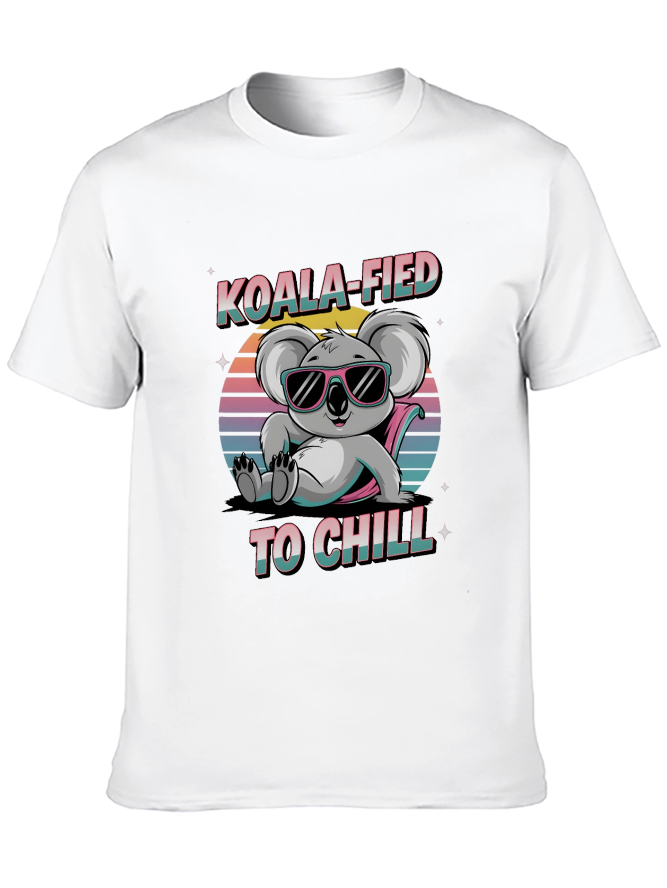 Koala-Fied to Chill Graphic Tee