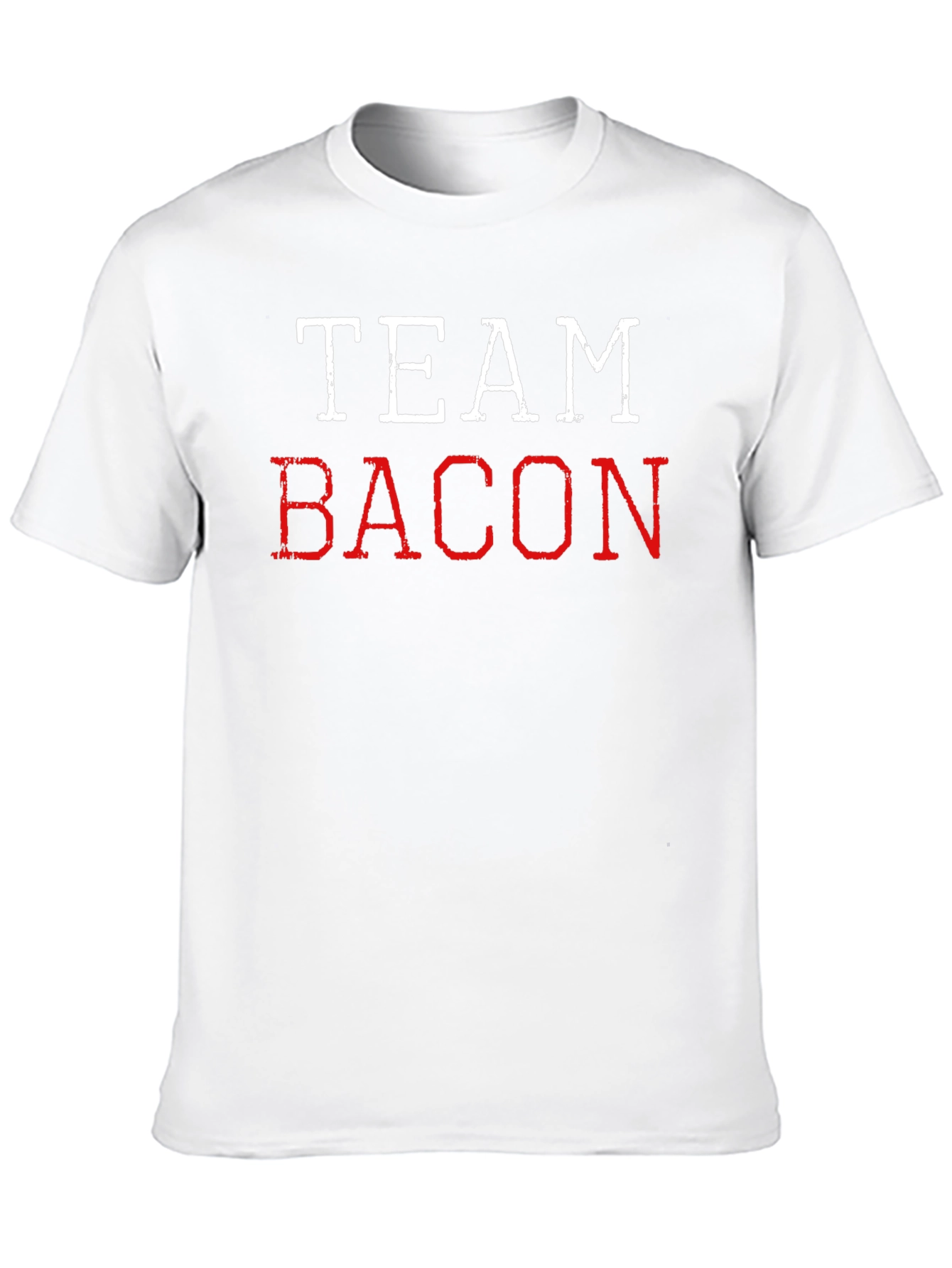 Team Bacon Graphic T-Shirt - Unisex Black Tee