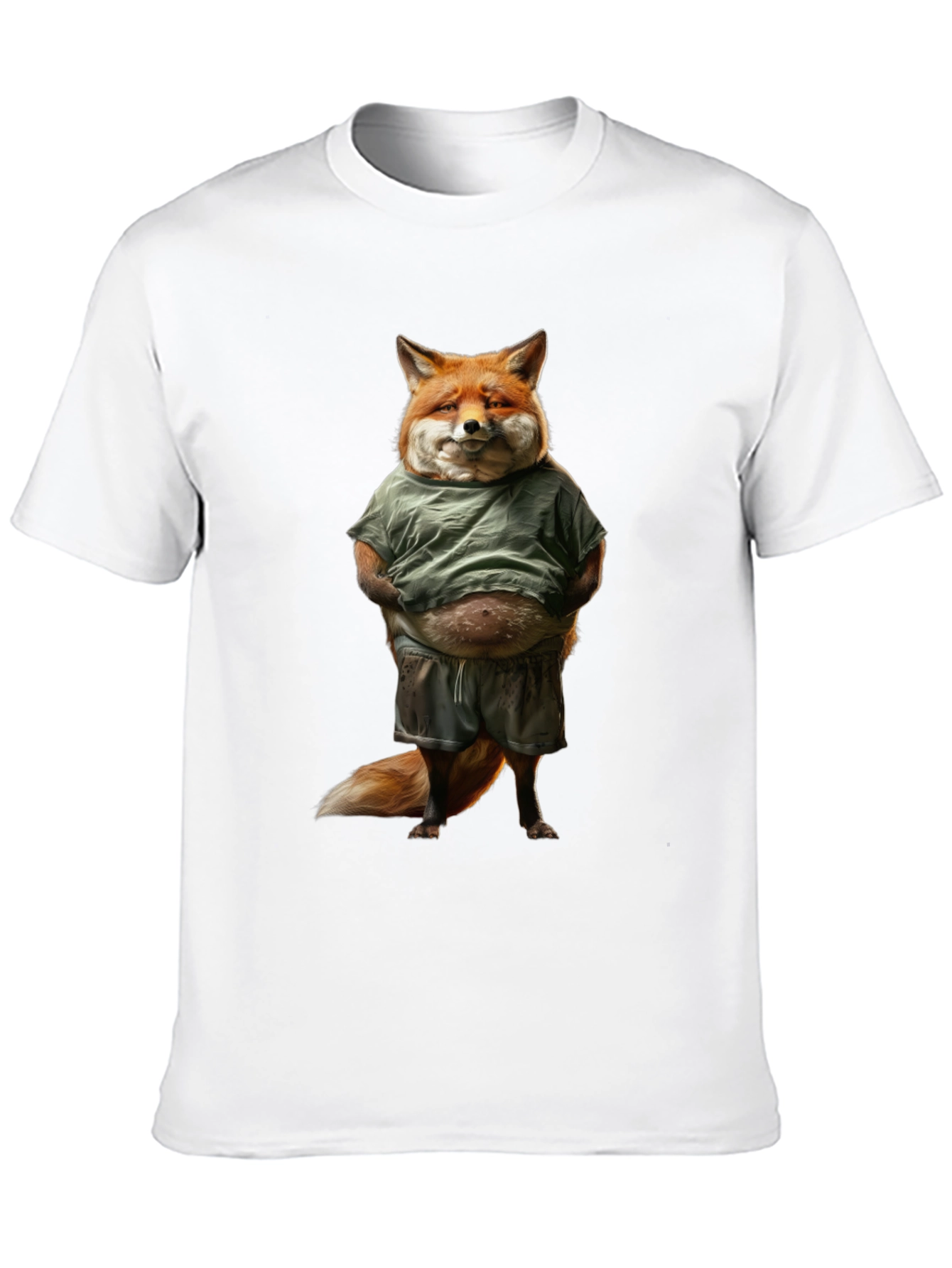 Funny Fox T-Shirt - Casual Animal Graphic Tee