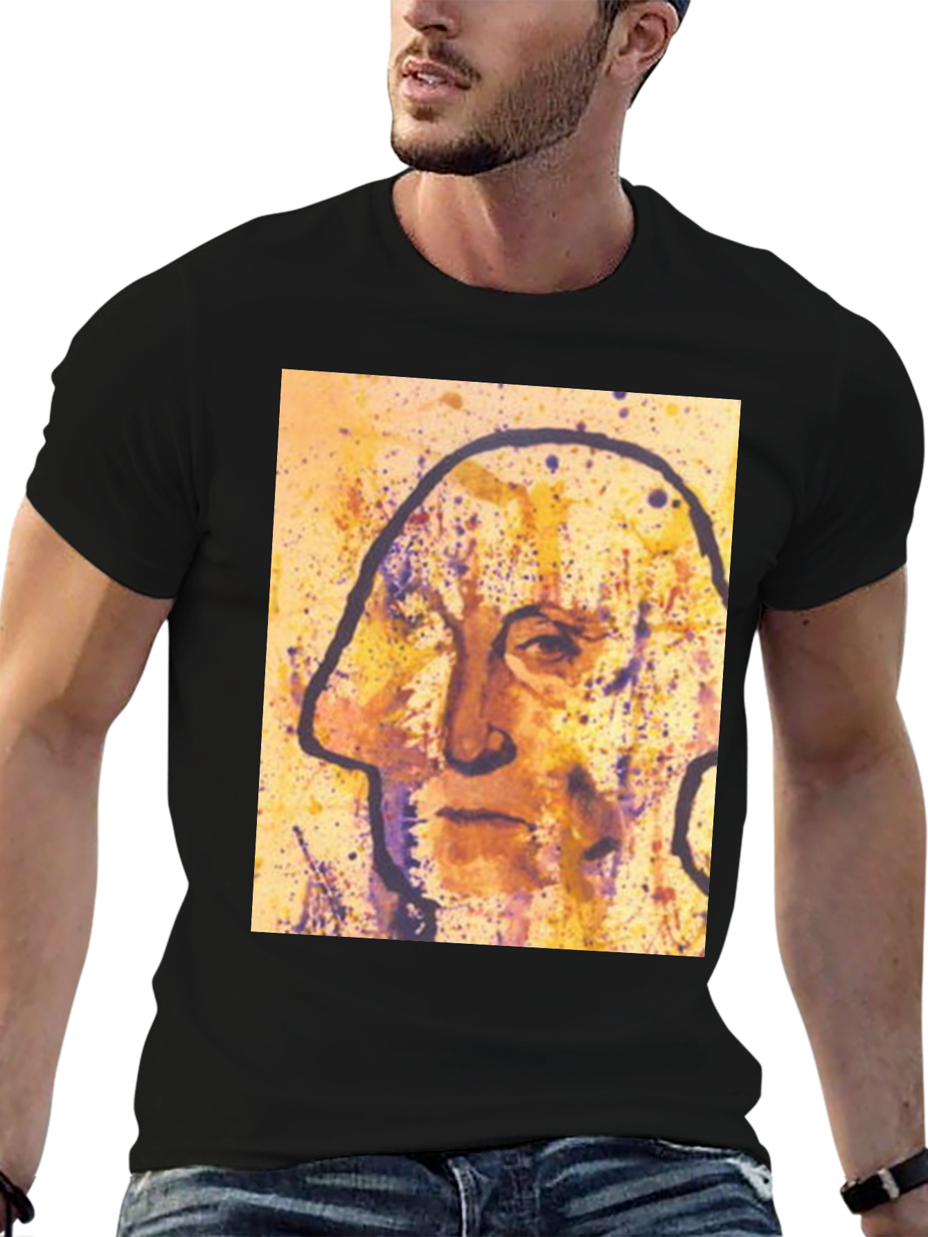 Abstract Washington T-Shirt