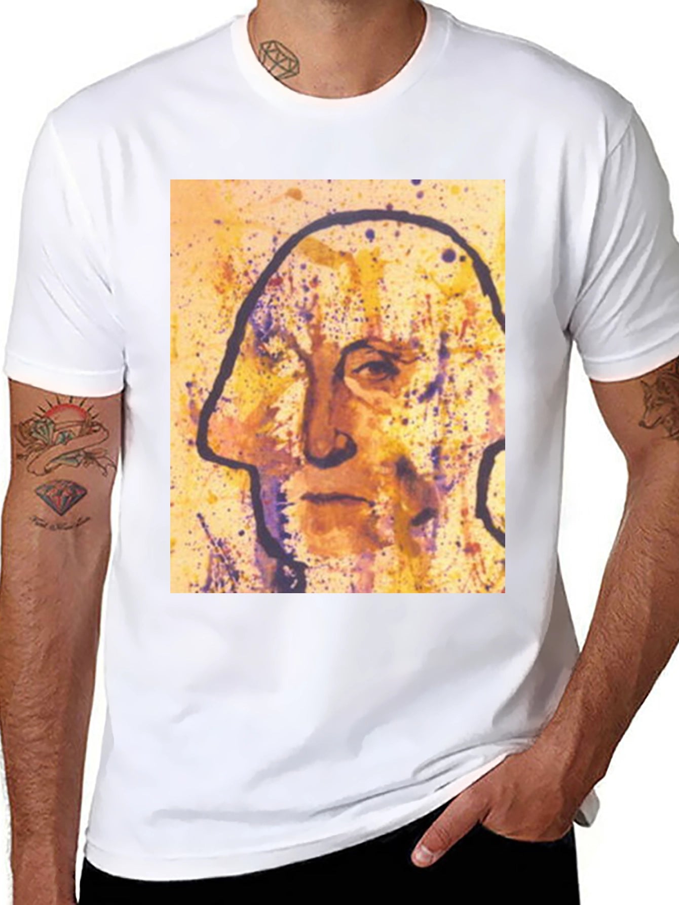 Abstract Washington T-Shirt