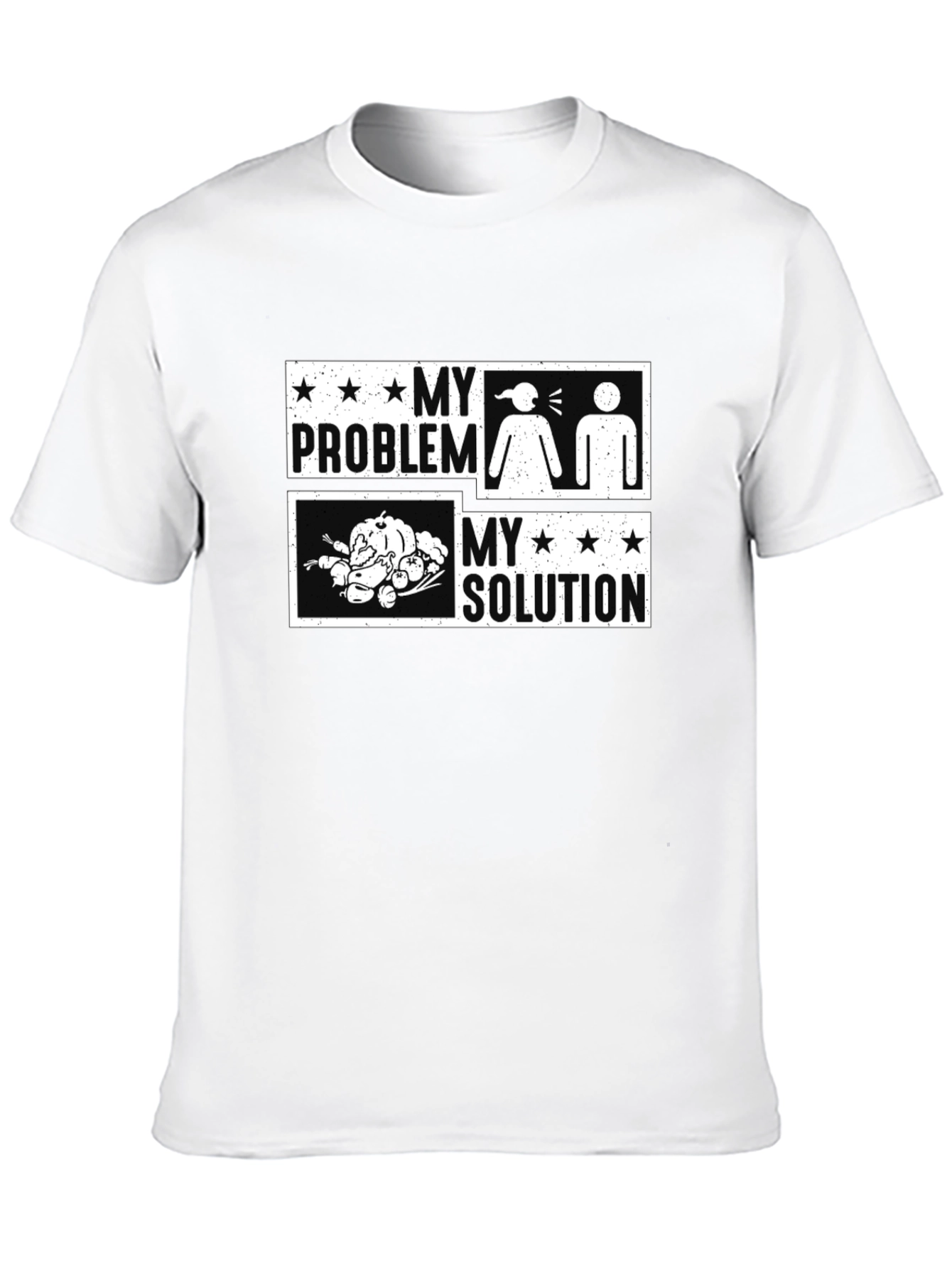 Funny Thanksgiving T-Shirt: My Problem My Solution